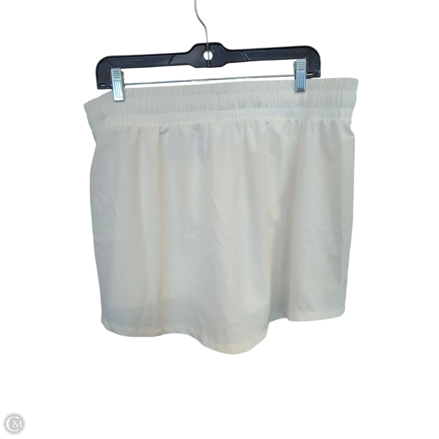 Athletic Skort By All In Motion In Ivory, Size: Xl