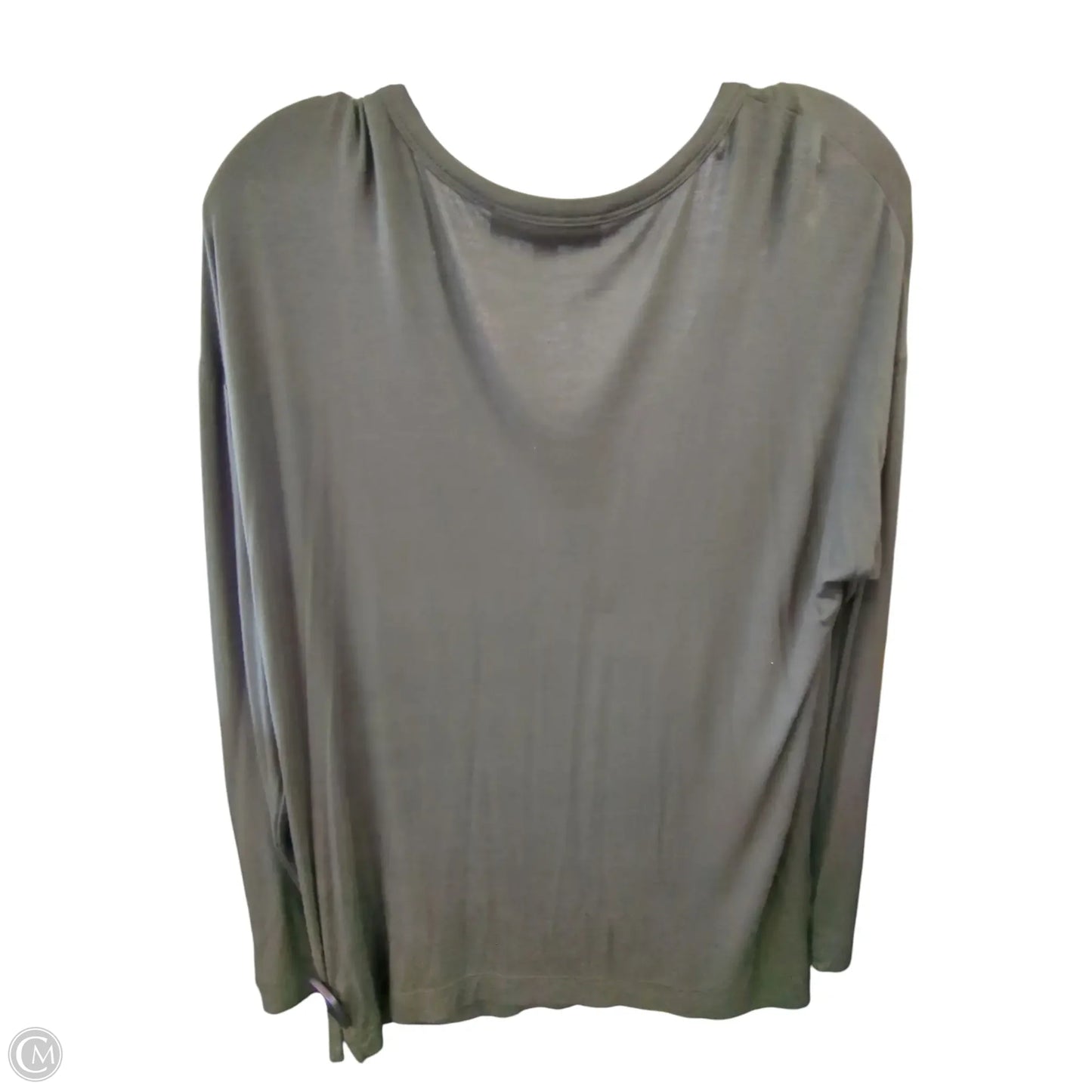 Top Long Sleeve By Loft In Green, Size: M