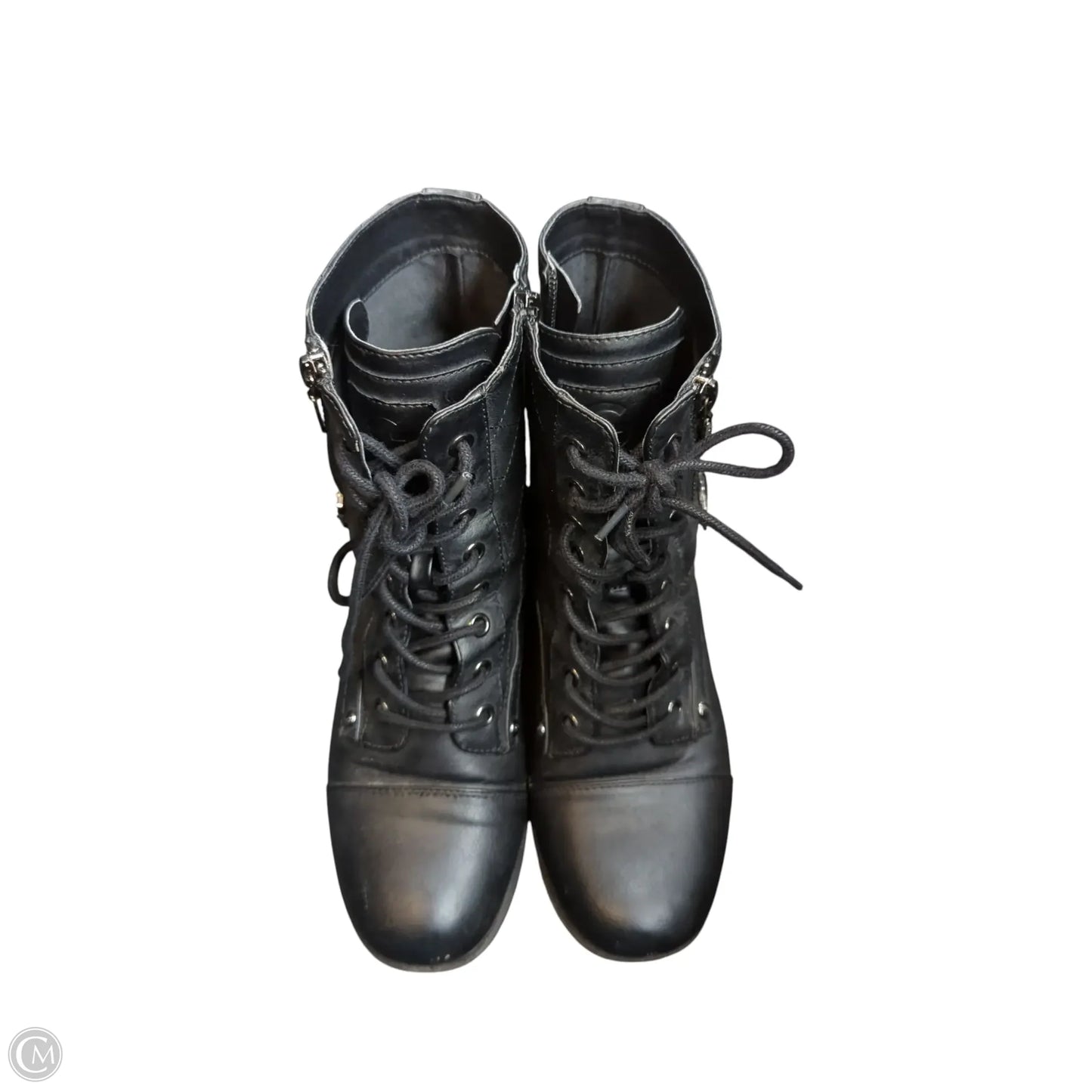 Boots Combat By G By Guess In Black, Size: 8.5