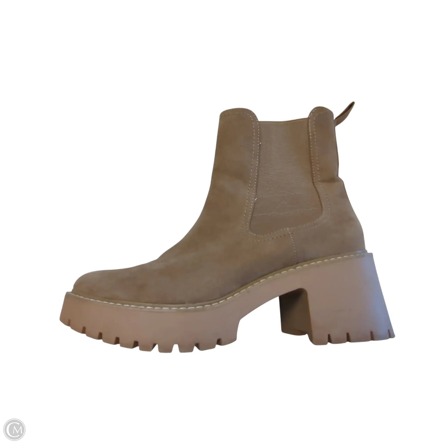 Boots Ankle Heels By Universal Thread In Brown, Size: 11