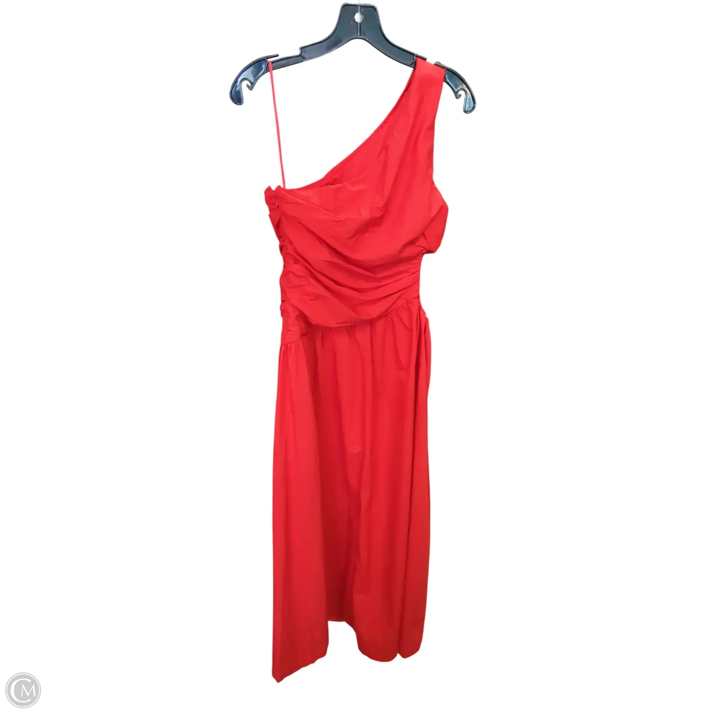 Dress Party Long By Abercrombie And Fitch In Red, Size: M