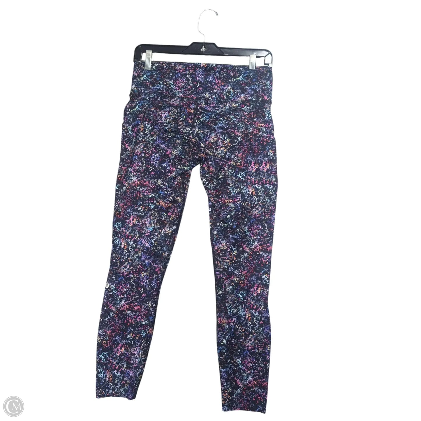 Athletic Leggings By Lululemon In Multi-colored, Size: 8