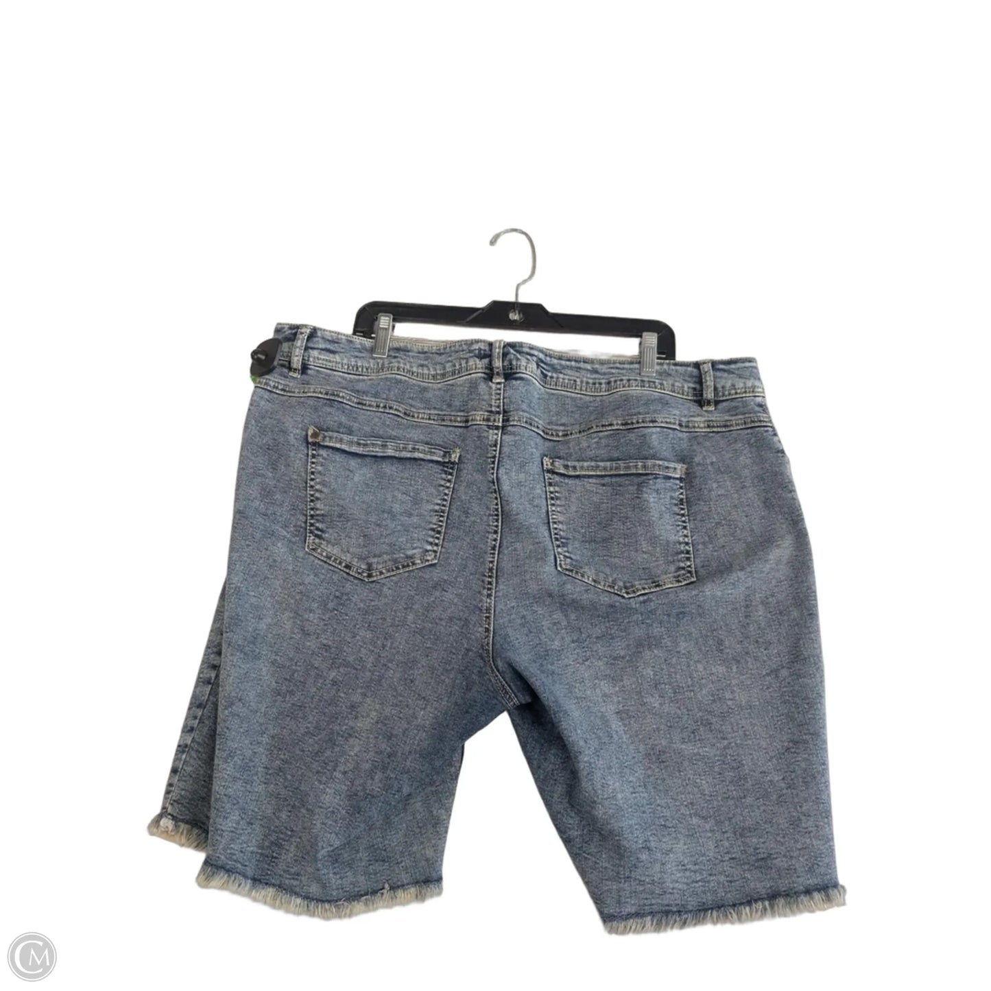 Shorts By Cato In Blue Denim, Size: 18