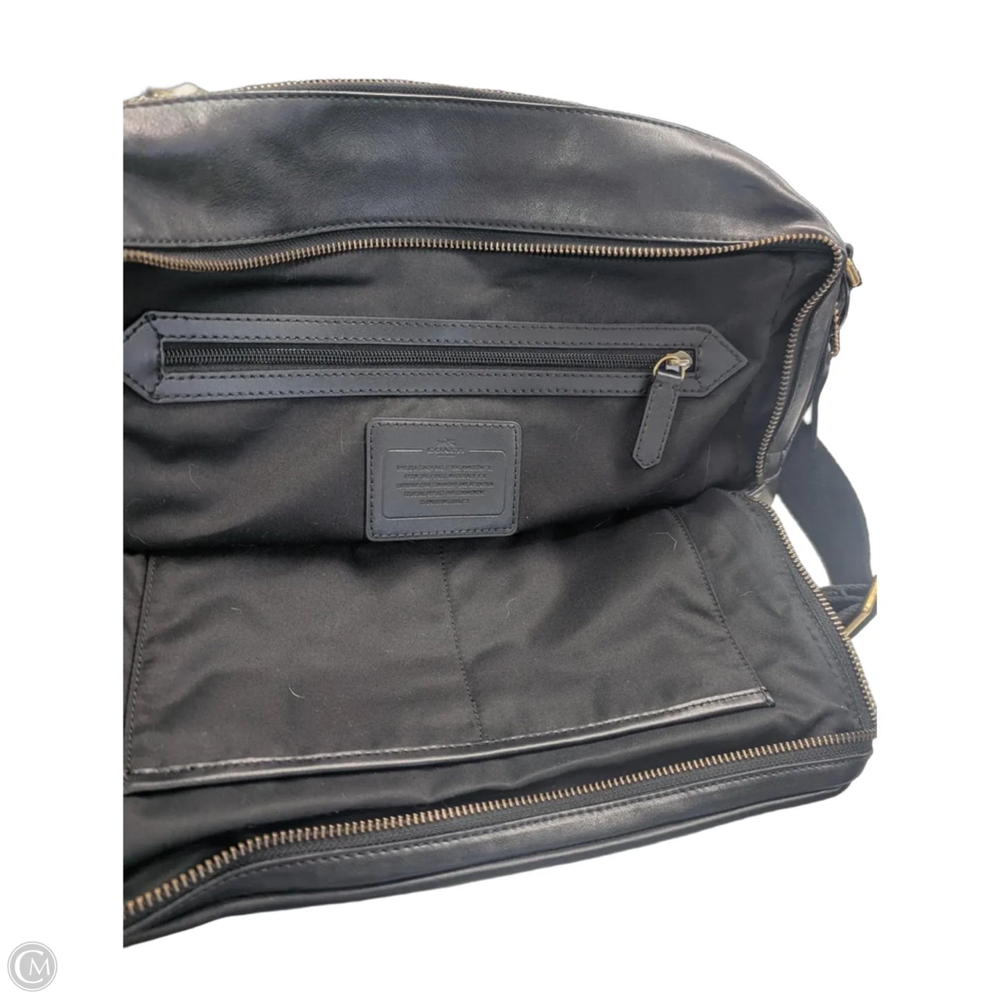 Laptop Bag Designer By Coach, Size: Large