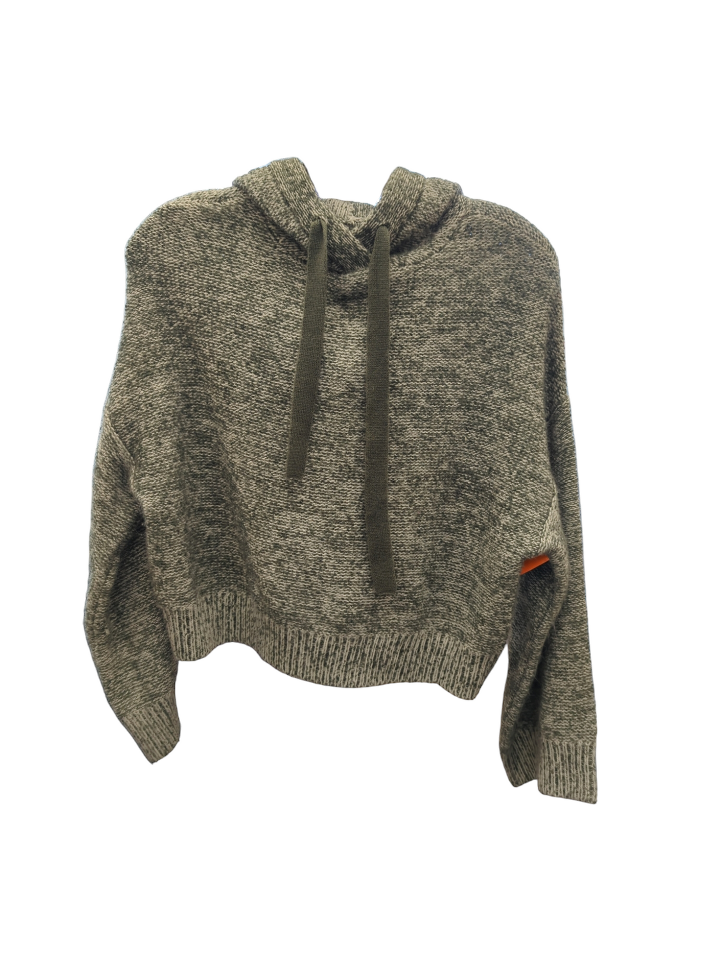 Sweatshirt Hoodie By Clothes Mentor In Green & White, Size: Xs