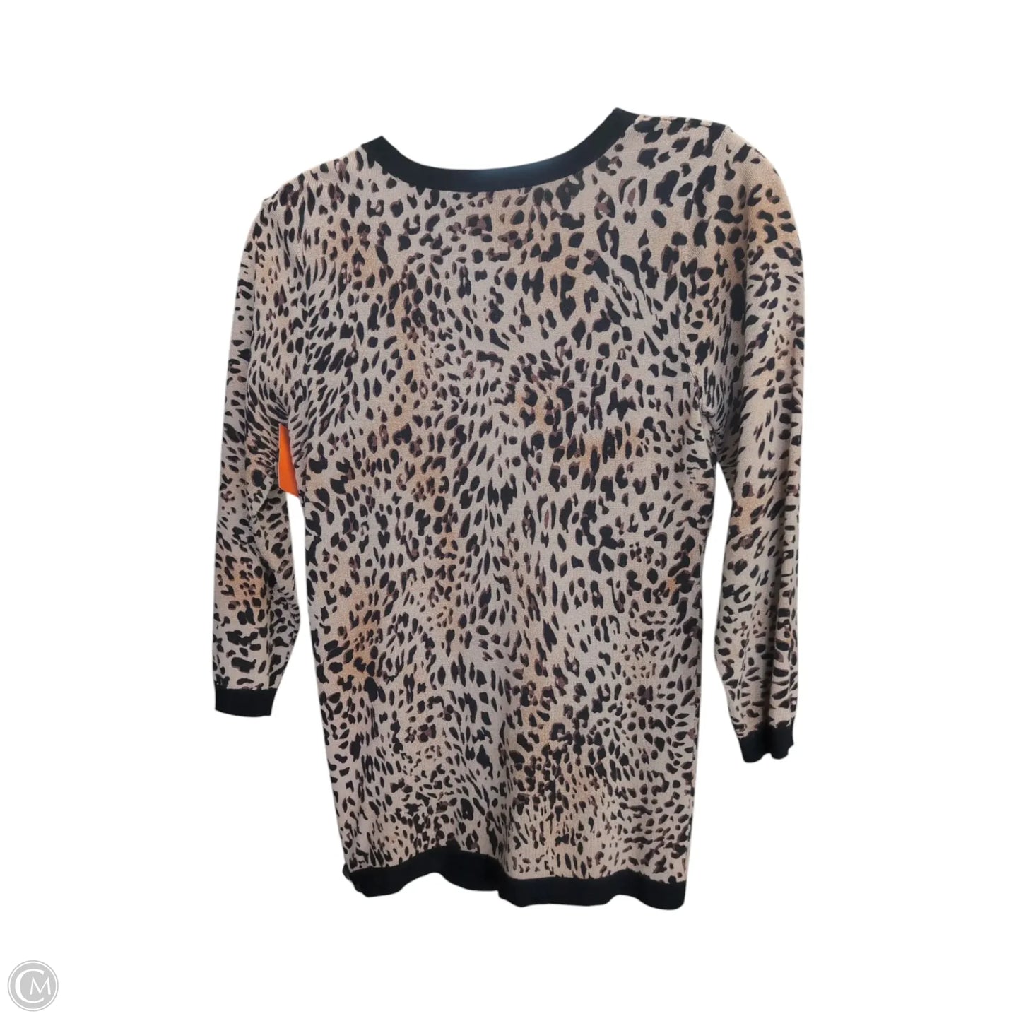 Cardigan By Limited In Leopard Print, Size: Xs