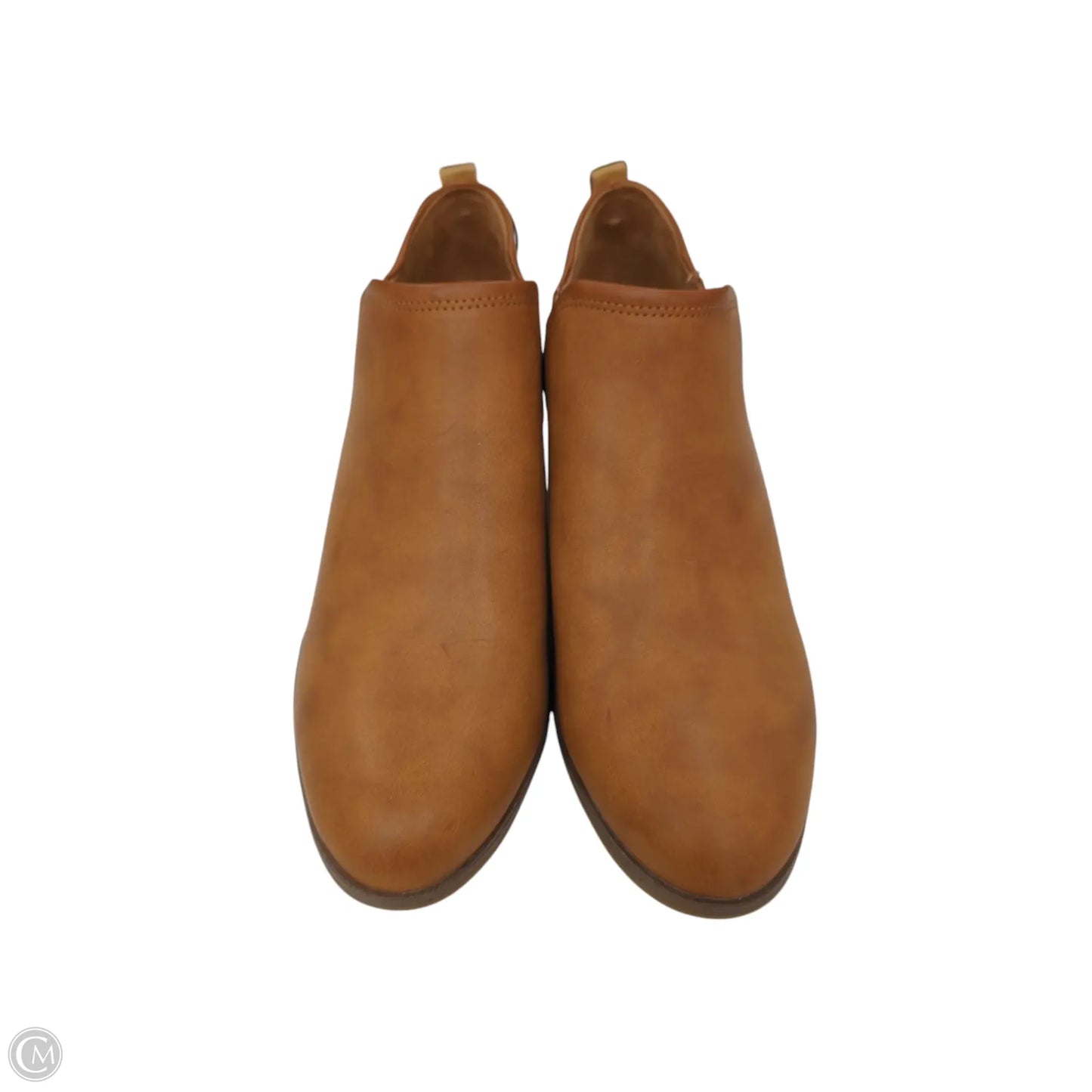 Boots Ankle Heels By Dr Scholls In Brown, Size: 8.5