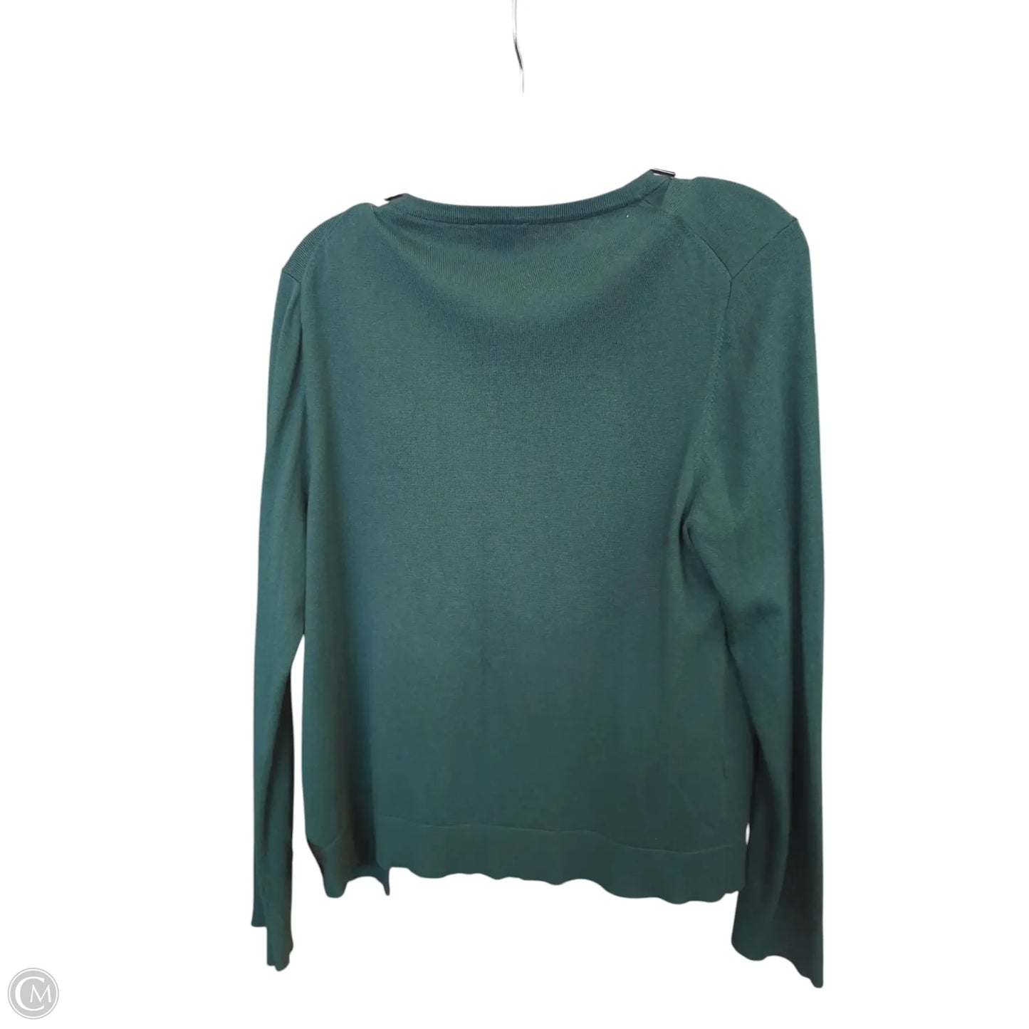 Cardigan By Ann Taylor In Green, Size: Xl