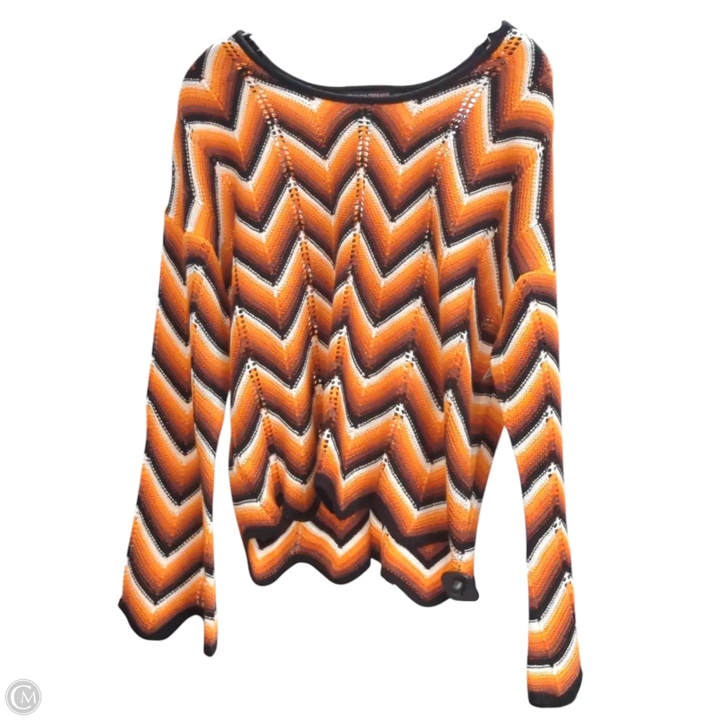 Top Long Sleeve By Clothes Mentor In Multi-colored, Size: 1x