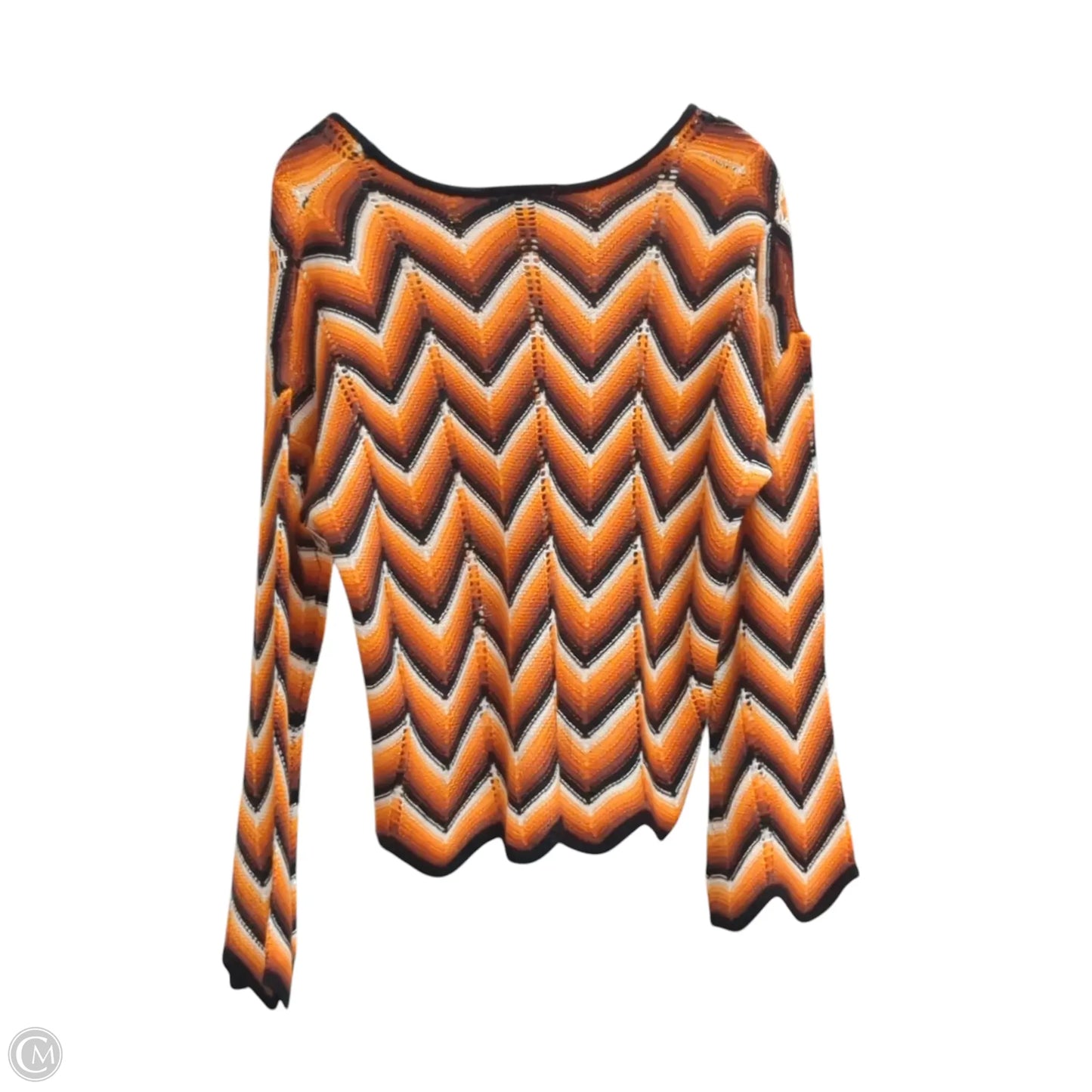 Top Long Sleeve By Clothes Mentor In Multi-colored, Size: 1x