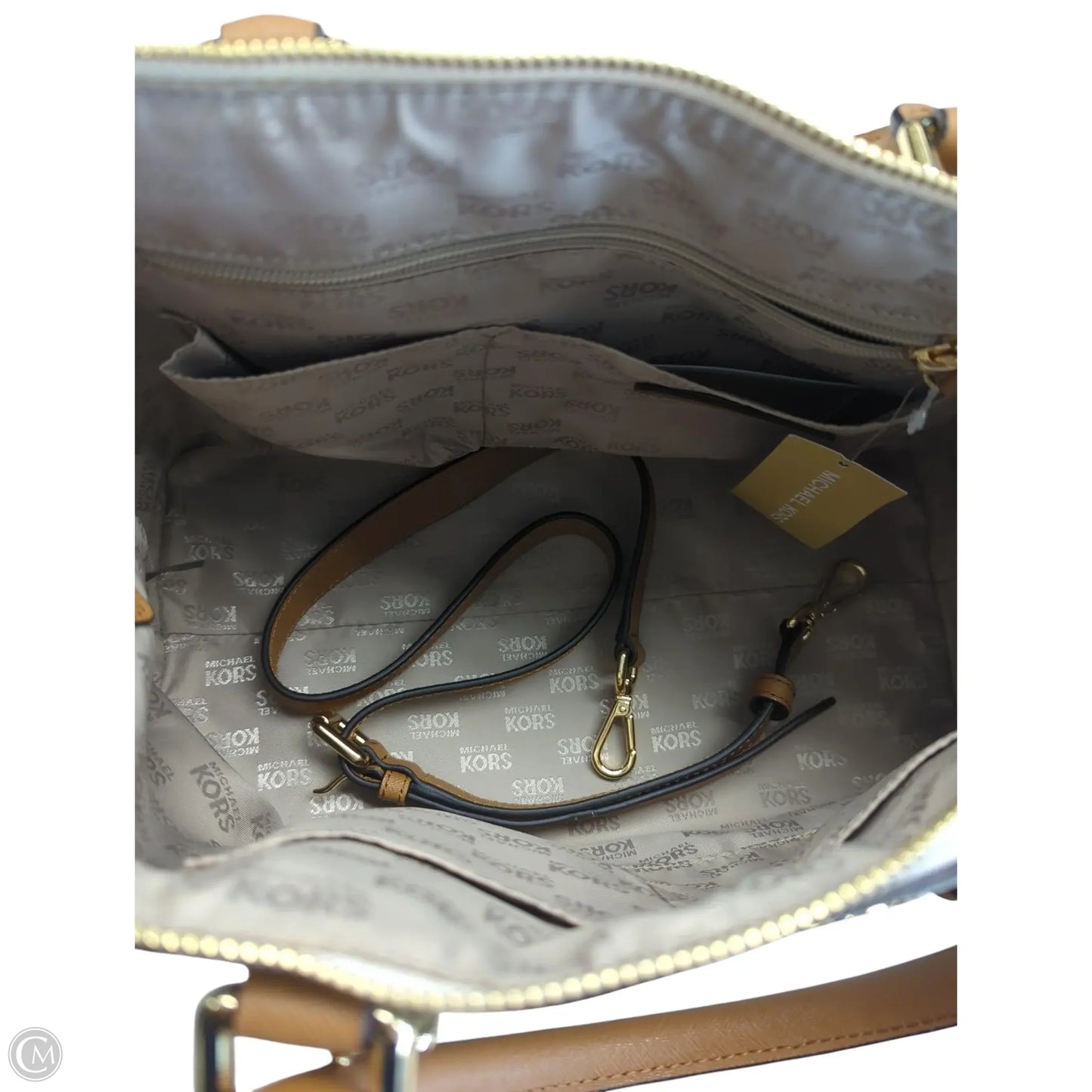 Crossbody Designer By Michael Kors, Size: Medium