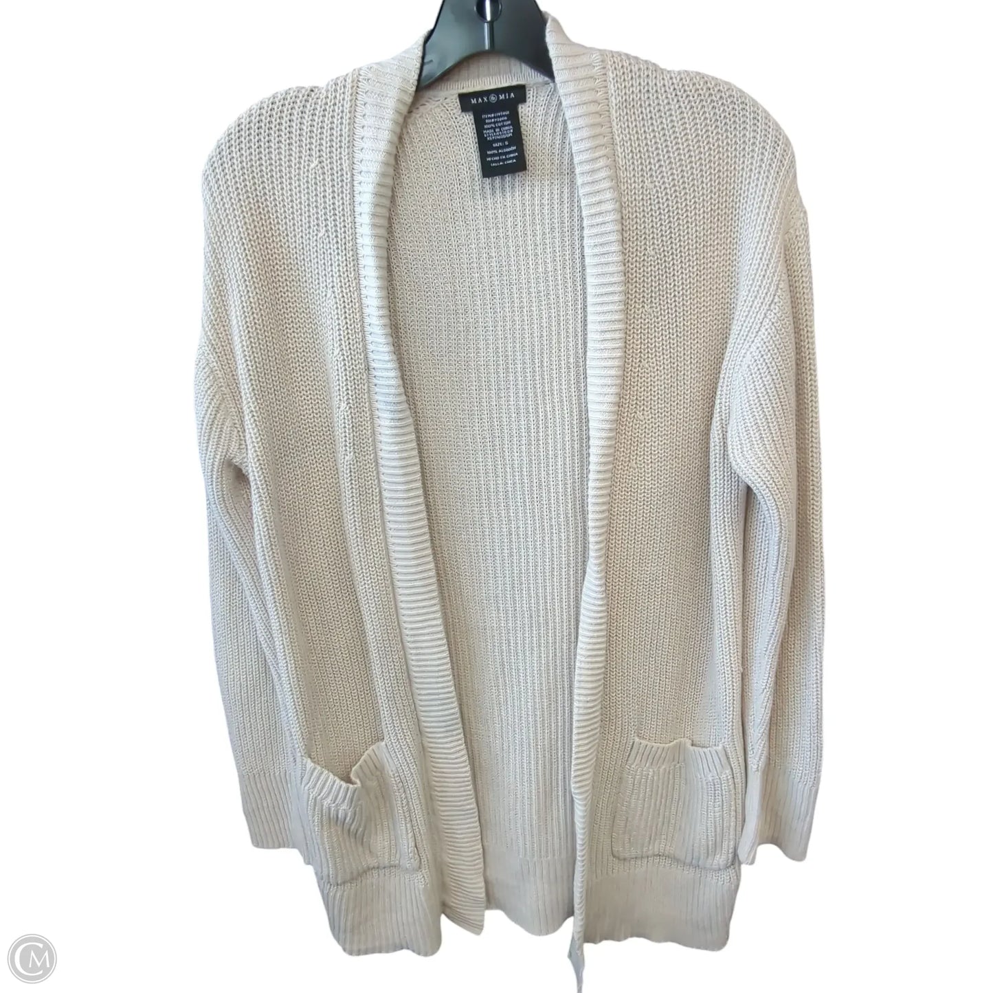 Cardigan By Clothes Mentor In White, Size: S