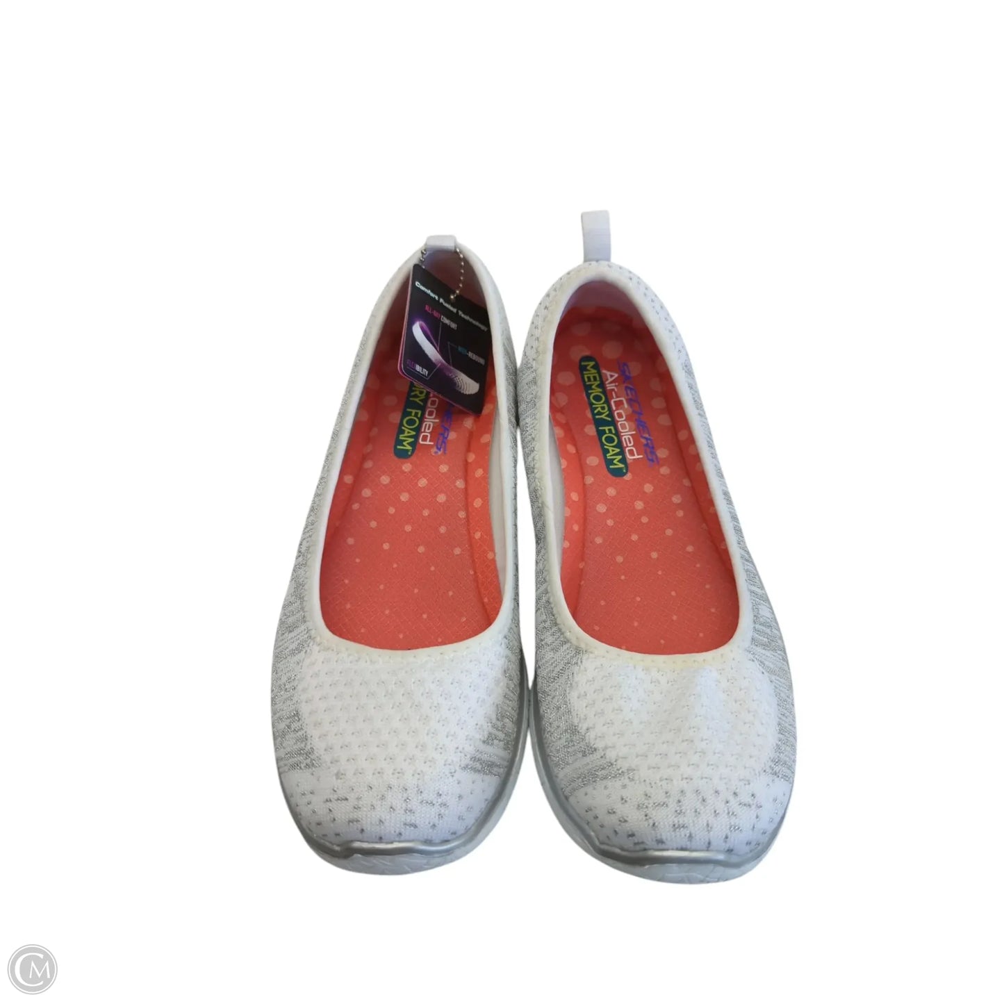 Shoes Athletic By Skechers In White, Size: 8