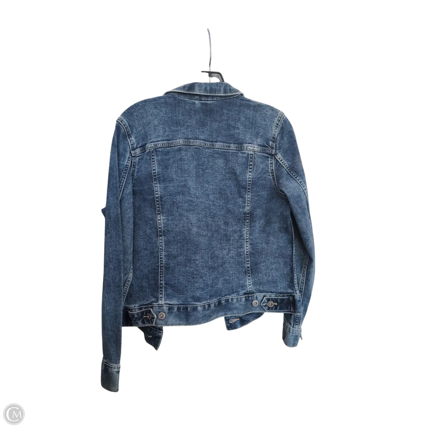 Jacket Denim By Liz Claiborne In Blue, Size: S