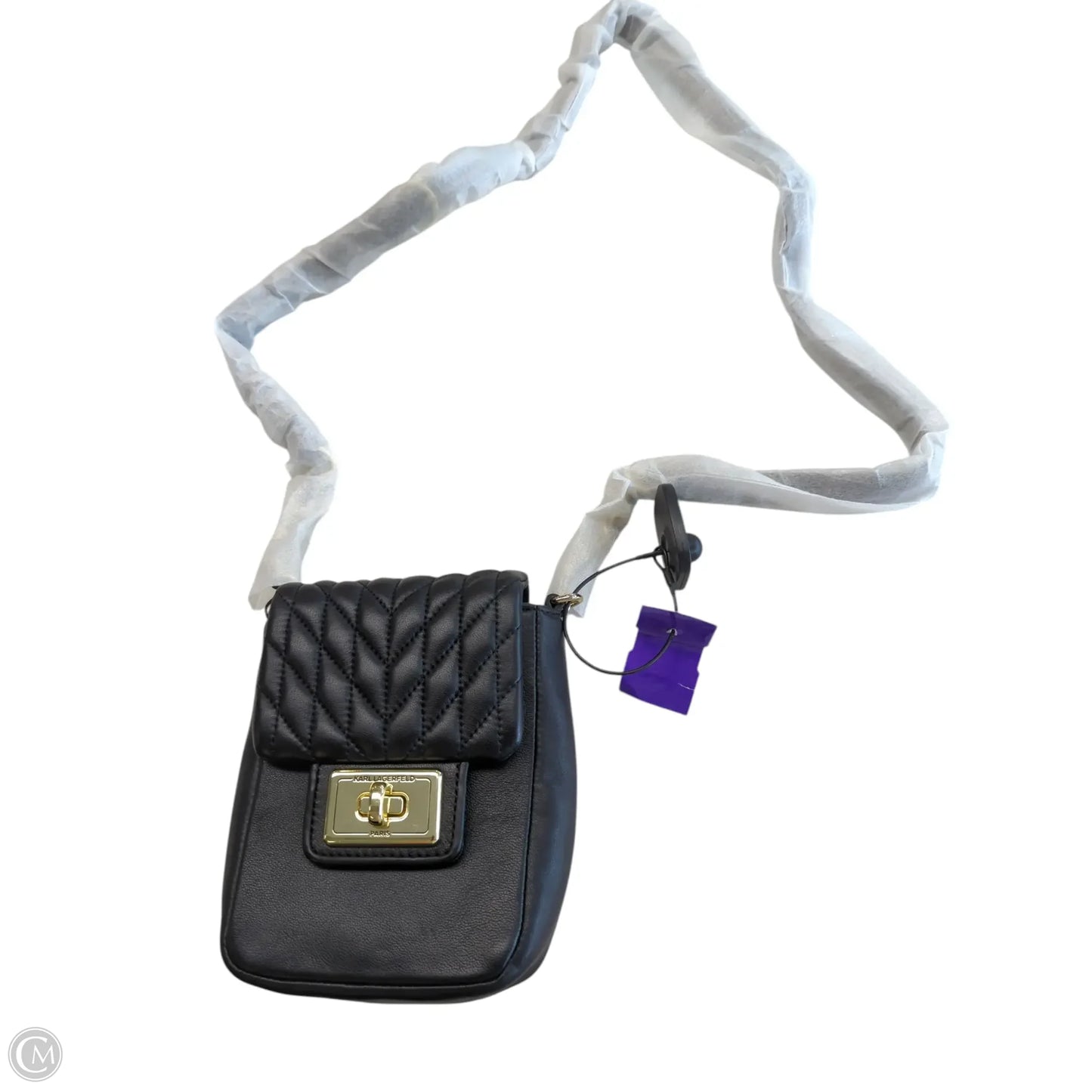 Crossbody Designer By Karl Lagerfeld, Size: Small