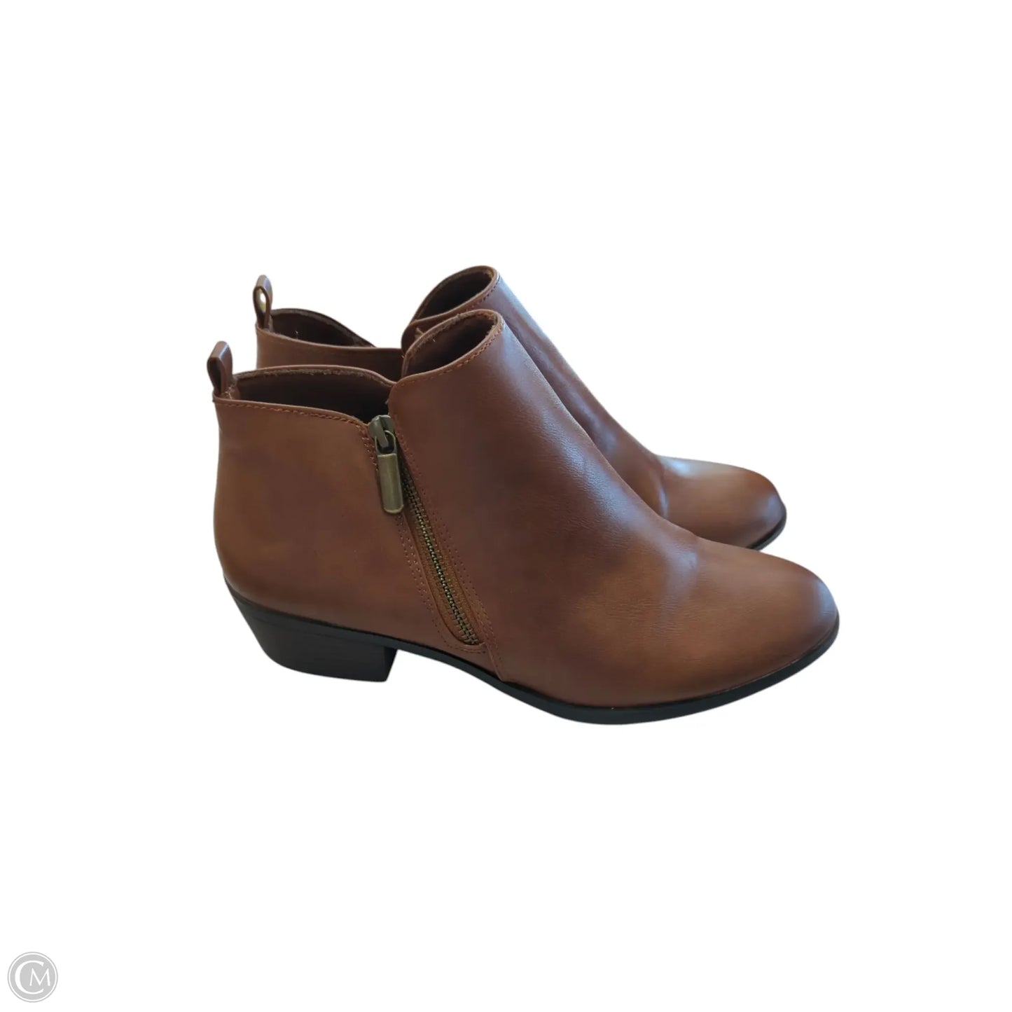 Boots Ankle Flats By Sonoma In Brown, Size: 10