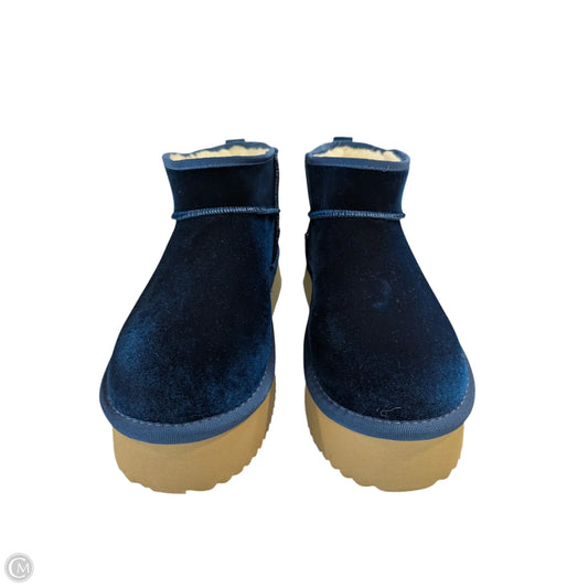 Boots Ankle Flats By Corkys In Blue, Size: 9