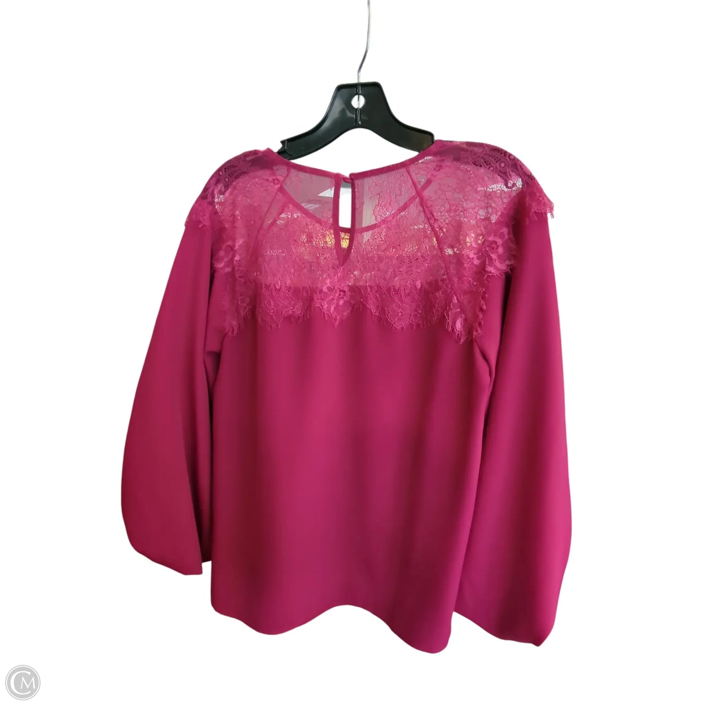 Top Long Sleeve By Davi & Dani In Pink, Size: M