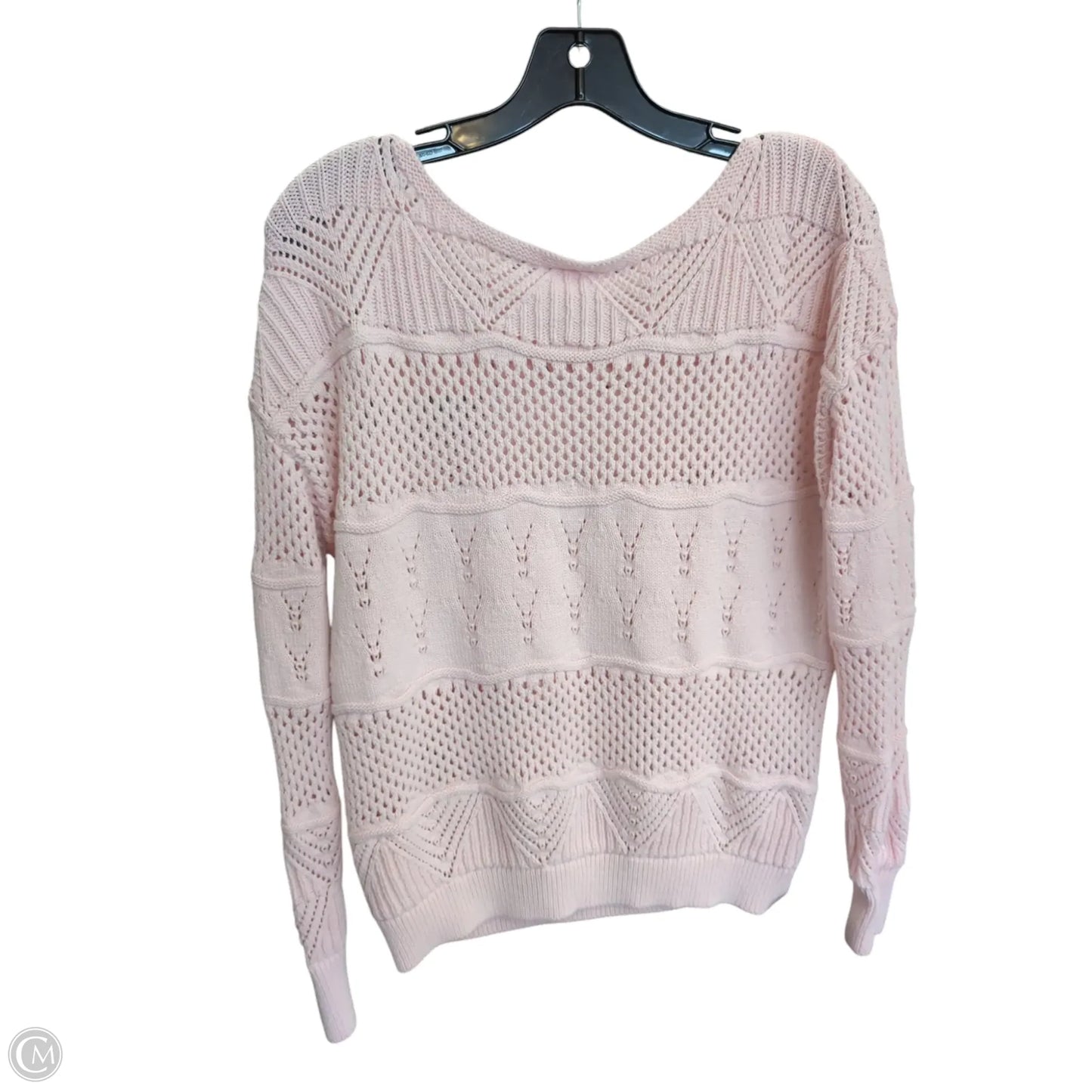 Sweater By Clothes Mentor In Pink, Size: S