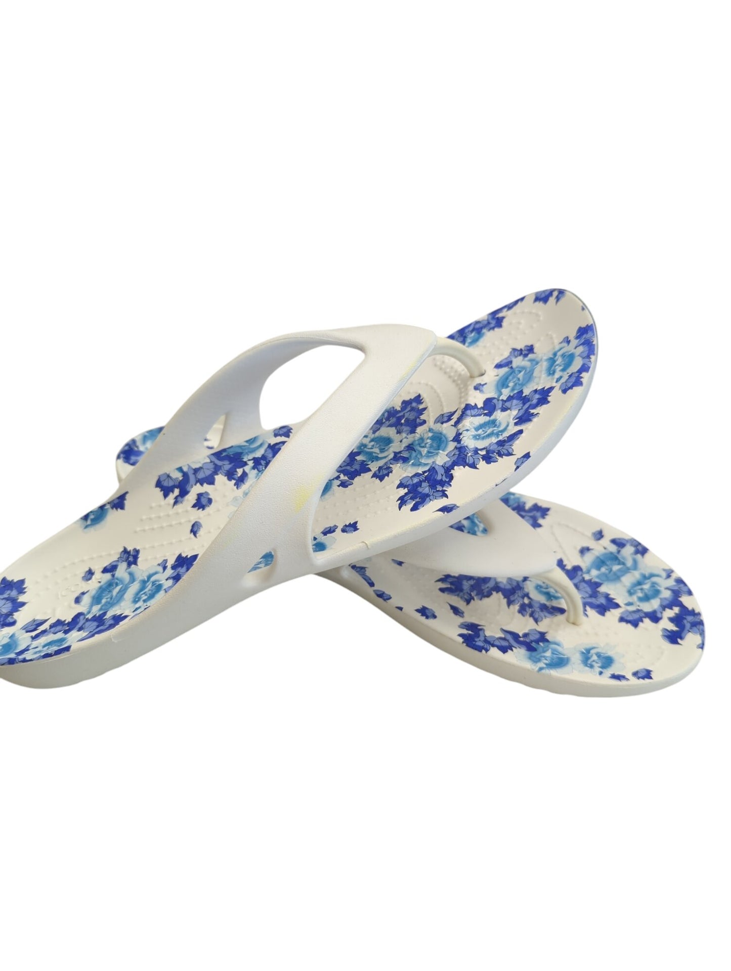 Sandals Flip Flops By Crocs Size: 10