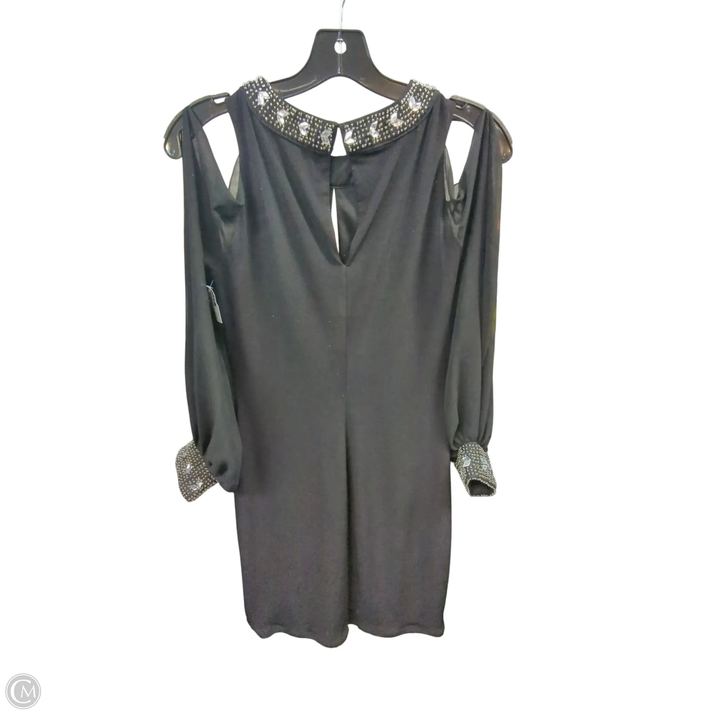 Dress Party Midi By Clothes Mentor In Black, Size: M