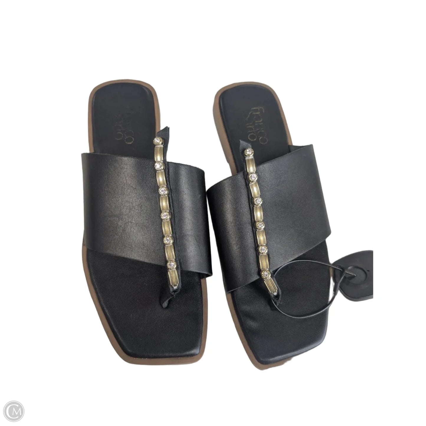 Sandals Flats By Franco Sarto In Black, Size: 8.5