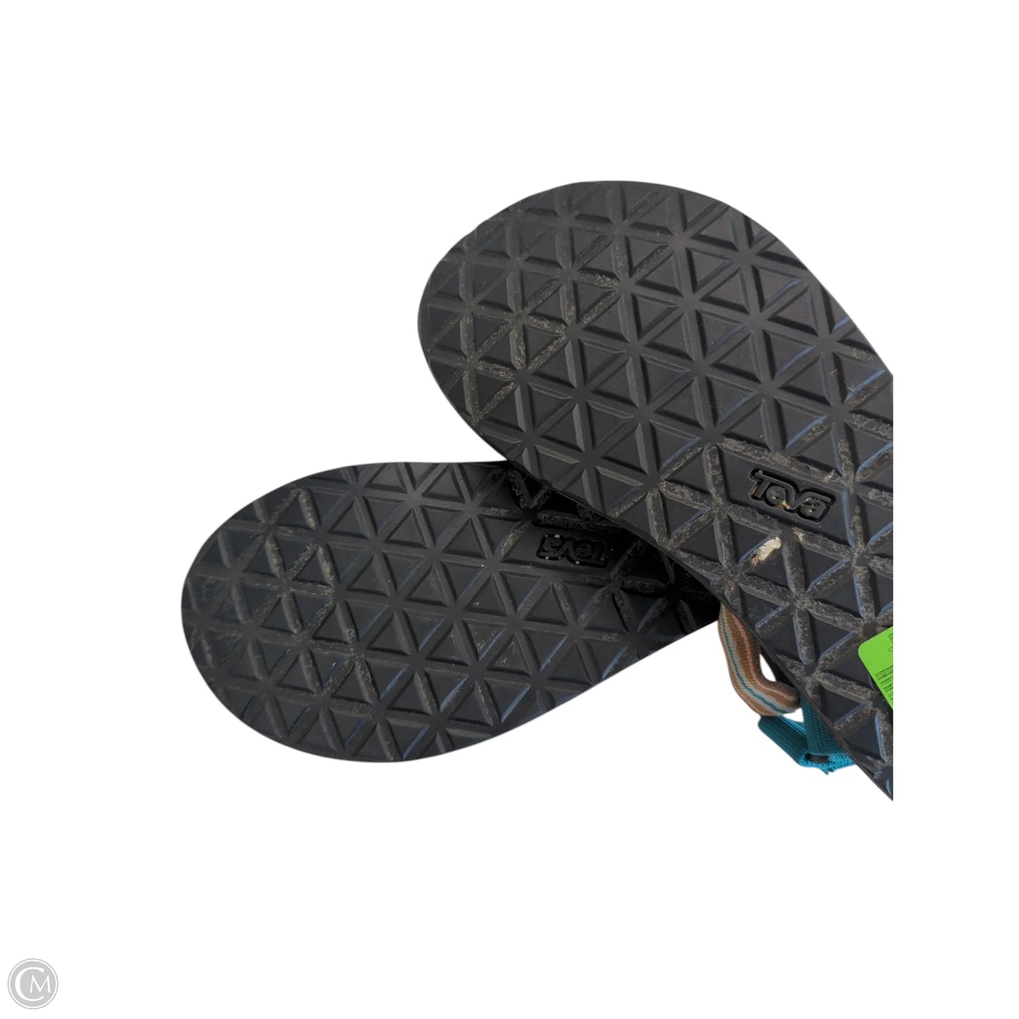 Sandals Flats By Teva In Orange, Size: 11