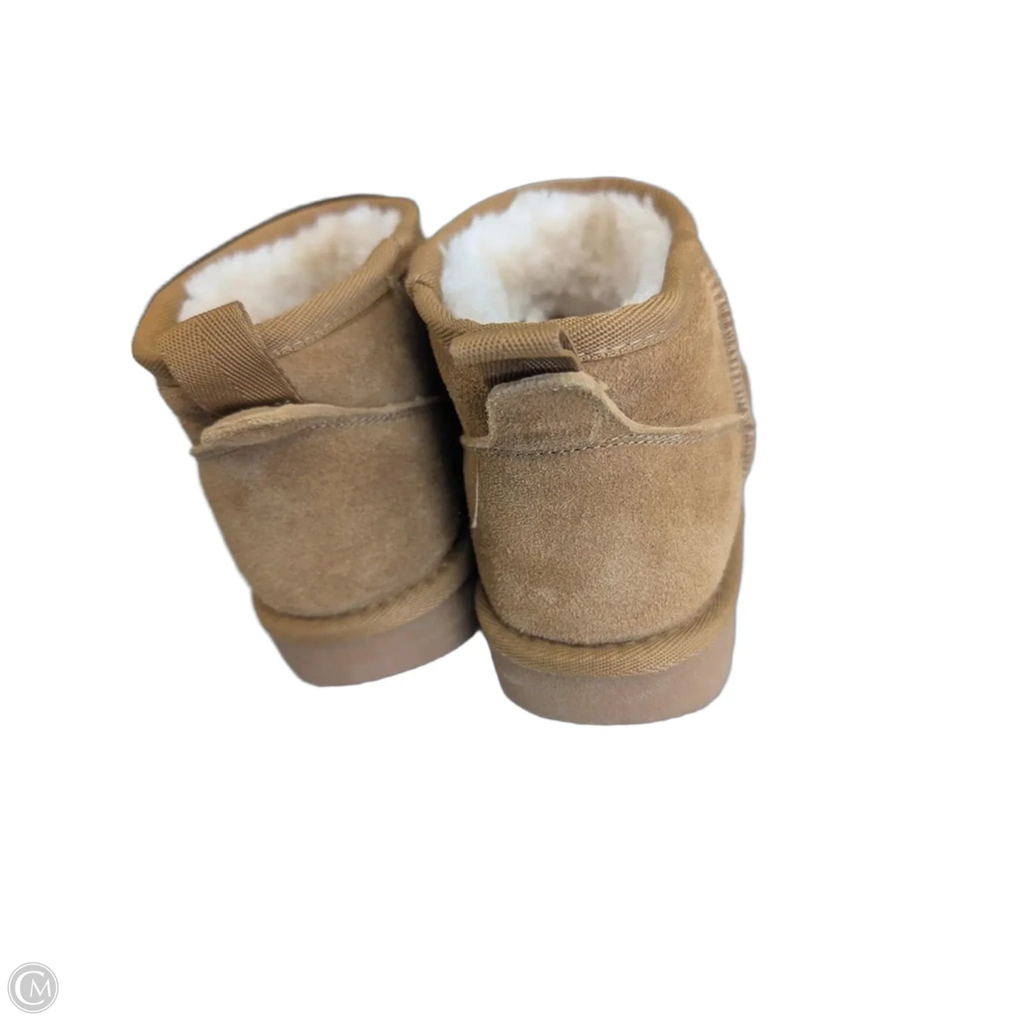 Boots Ankle Flats By Cushionaire In Brown, Size: 6