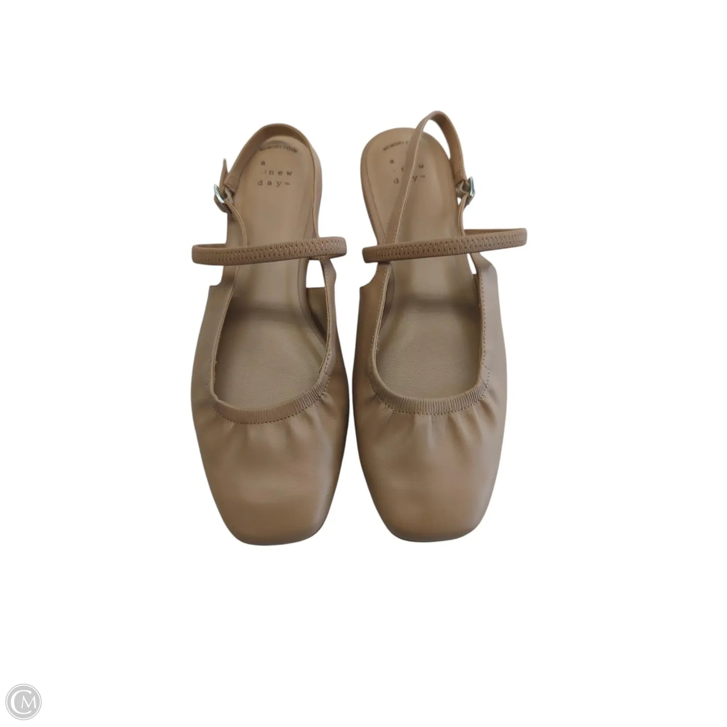Shoes Flats By A New Day In Tan, Size: 8