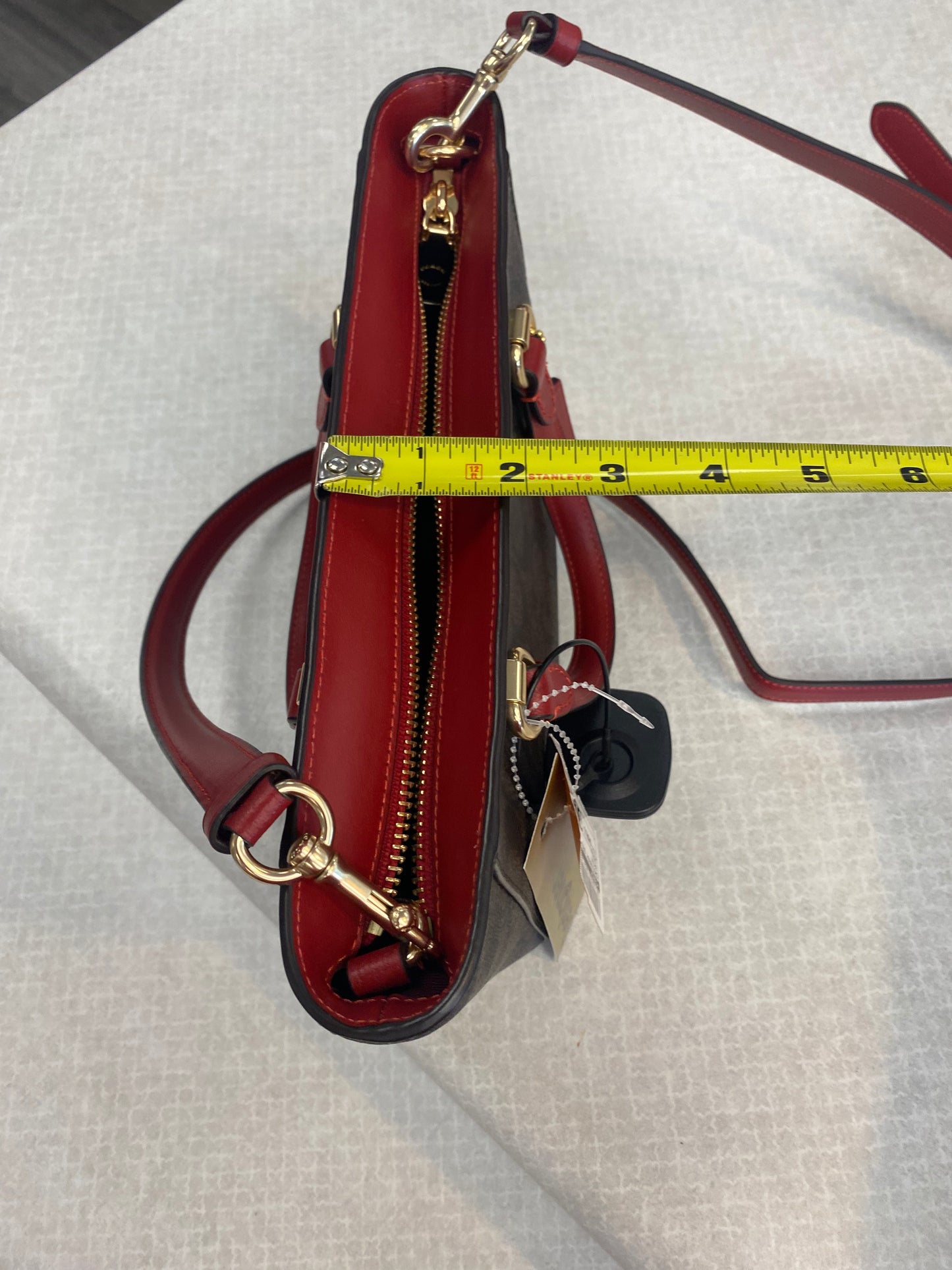 Crossbody Designer By Coach Size: Small
