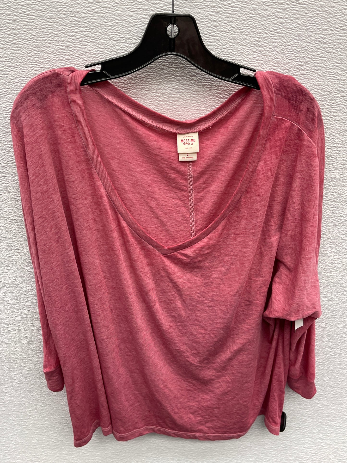 Top 3/4 Sleeve By Mossimo Size: 2x