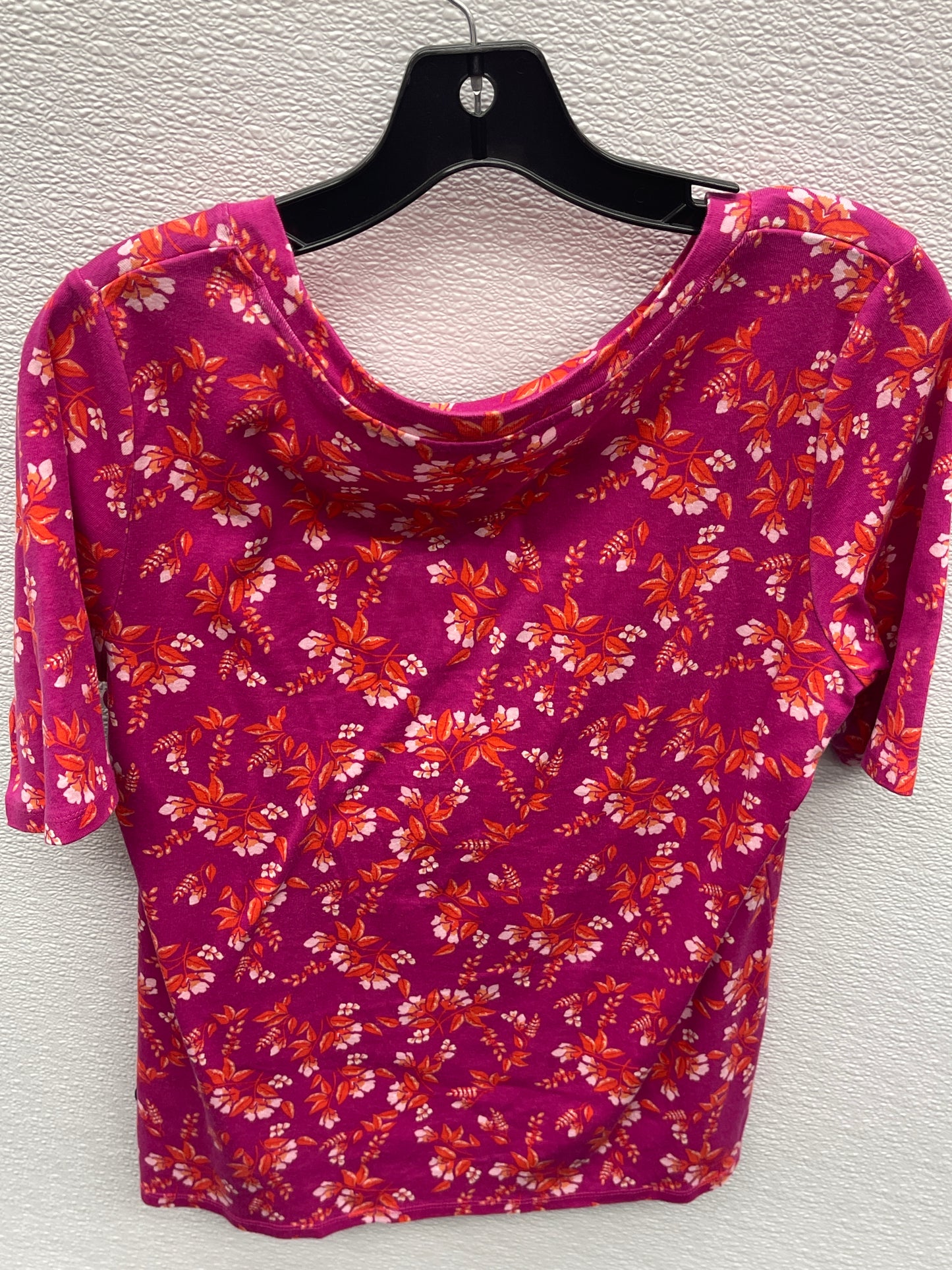 Top Short Sleeve By Croft And Barrow Size: M