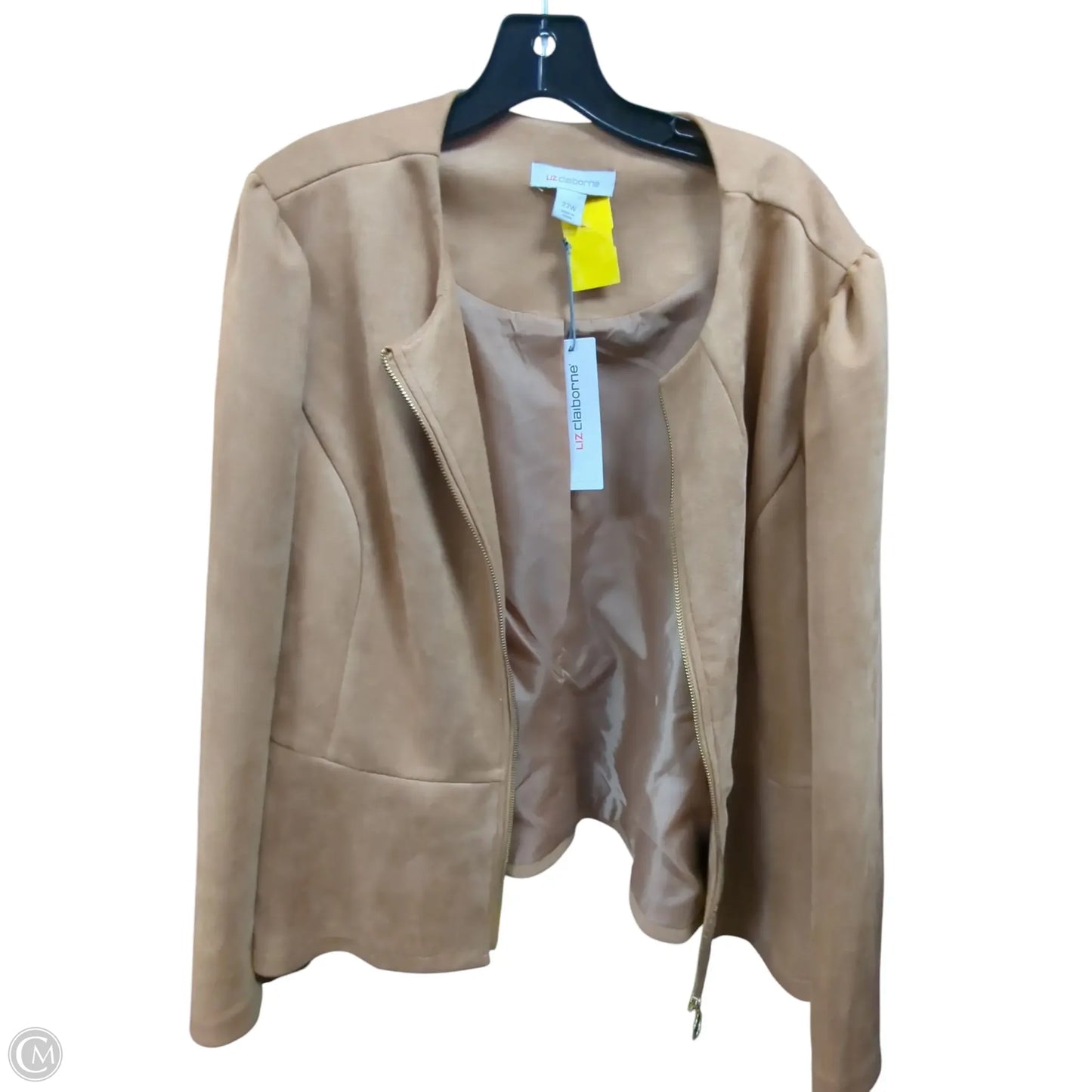 Jacket Other By Liz Claiborne In Brown, Size: 22