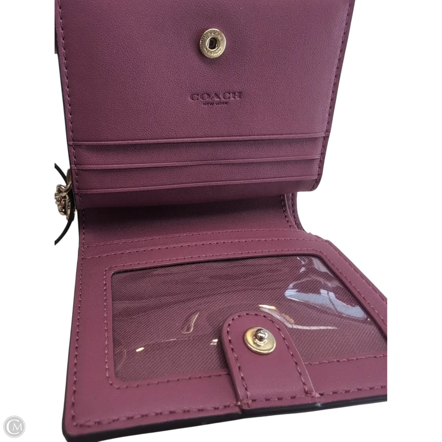 Wallet Designer By Coach, Size: Small