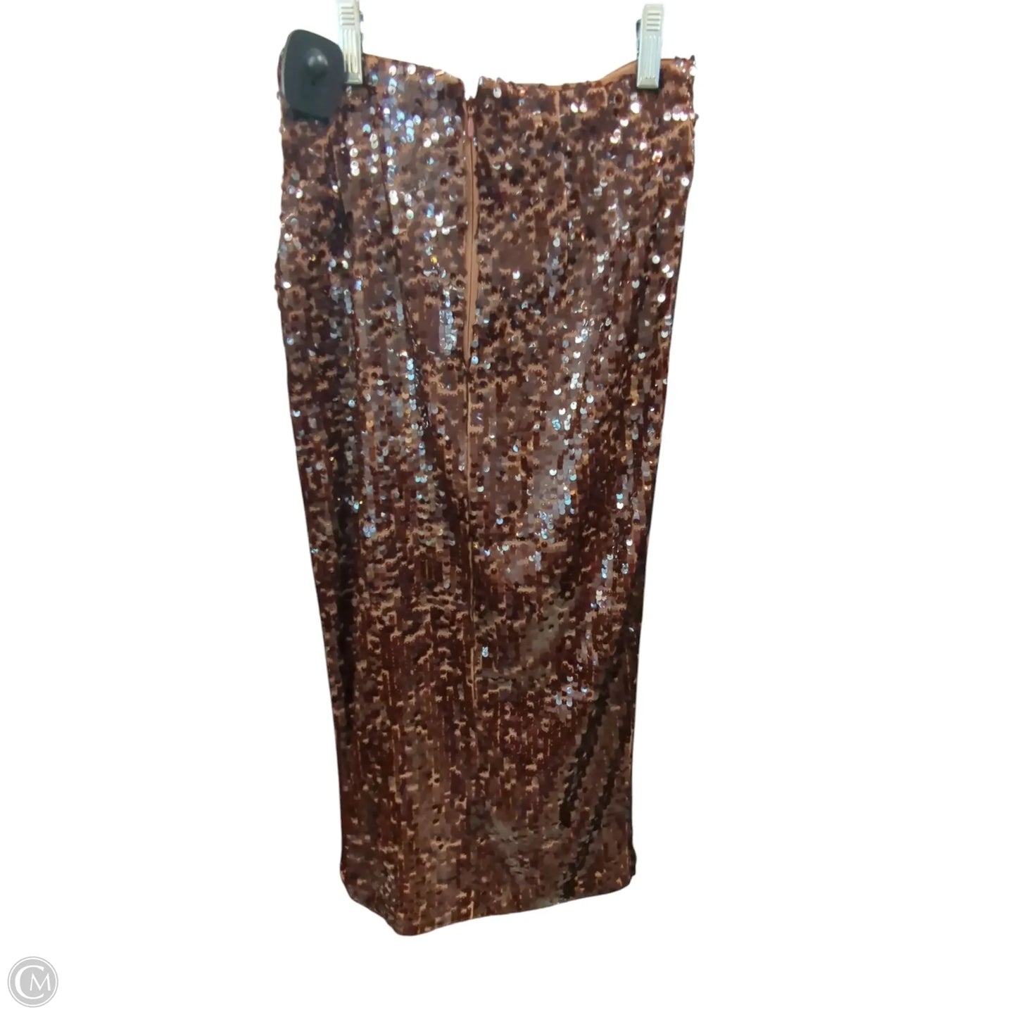 Skirt Maxi By Loft In Brown, Size: 0p