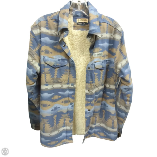 Coat Other By Magellan In Blue & Brown, Size: S