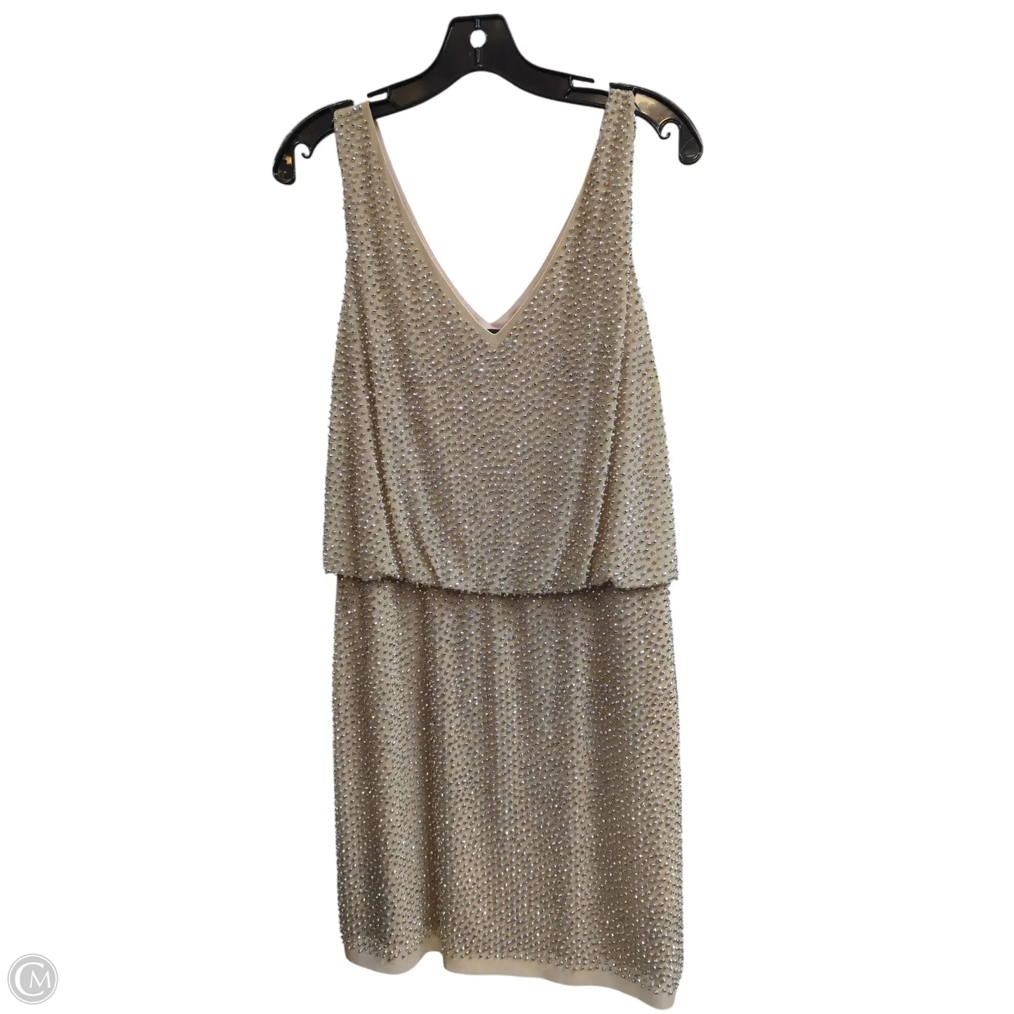 Dress Designer By Xscape In Silver, Size: 8