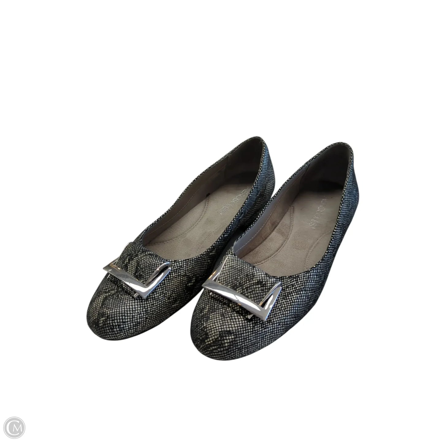 Shoes Flats By Aerosoles In Snakeskin Print, Size: 7.5