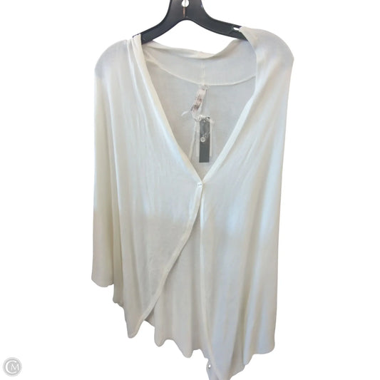 Cardigan By Melissa Mccarthy In White, Size: 2x
