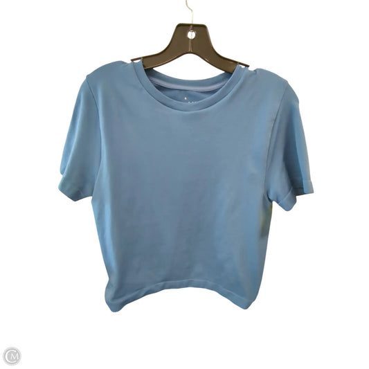 Athletic Top Short Sleeve By A New Day In Blue, Size: L