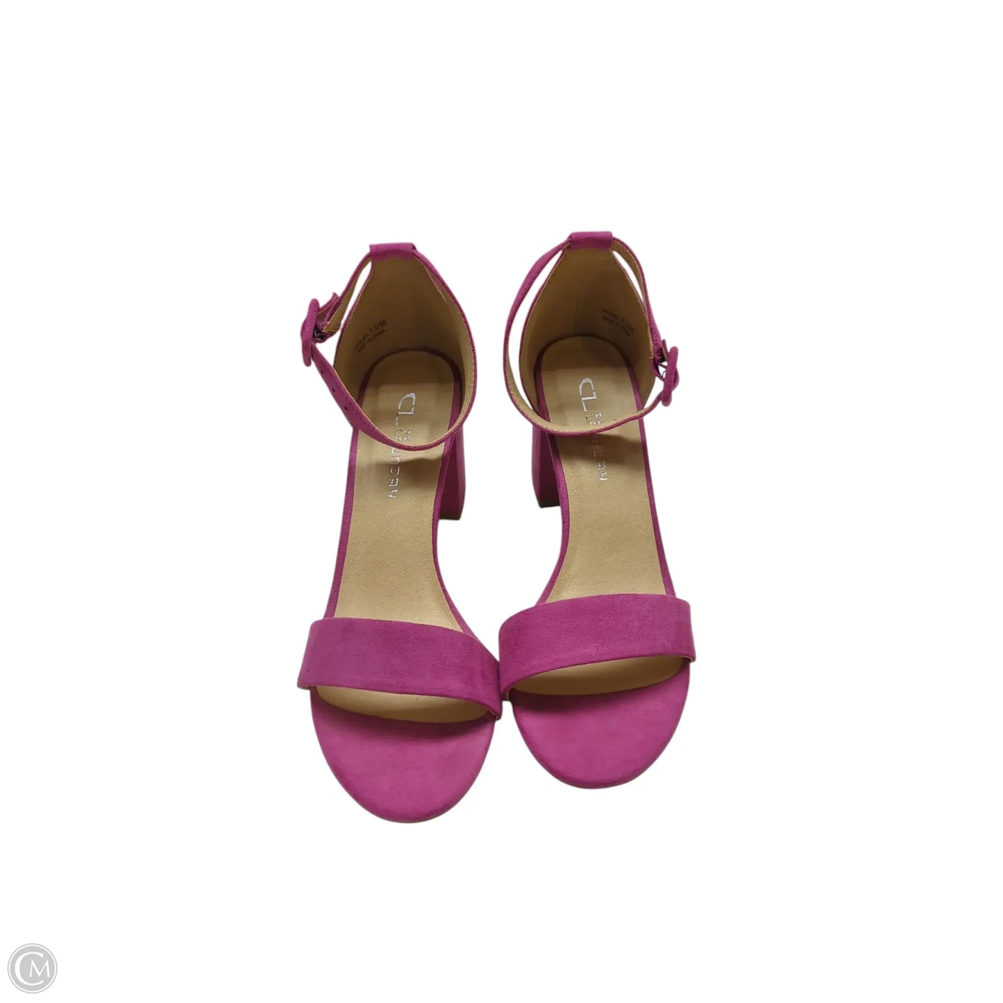 Shoes Heels Block By Cl By Chinese Laundry In Pink, Size: 7.5