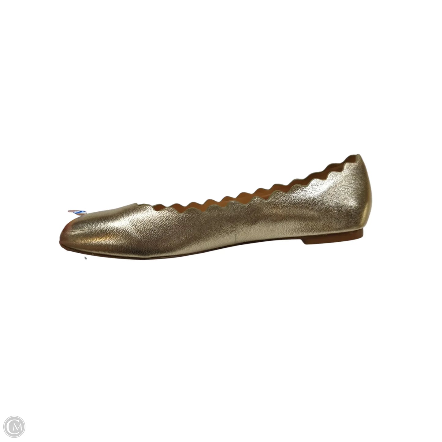 Shoes Flats By J. Crew In Gold, Size: 8.5