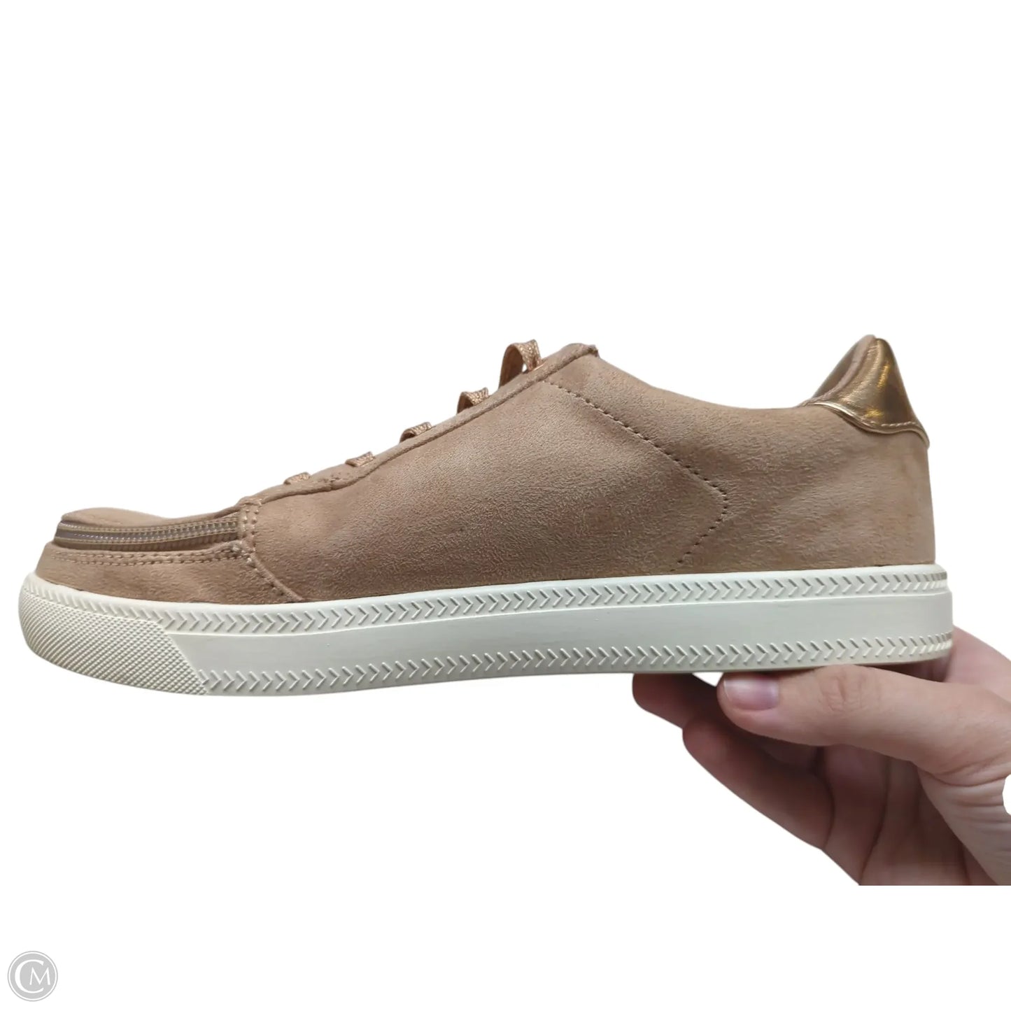 Shoes Sneakers By Clothes Mentor In Rose Gold, Size: 6