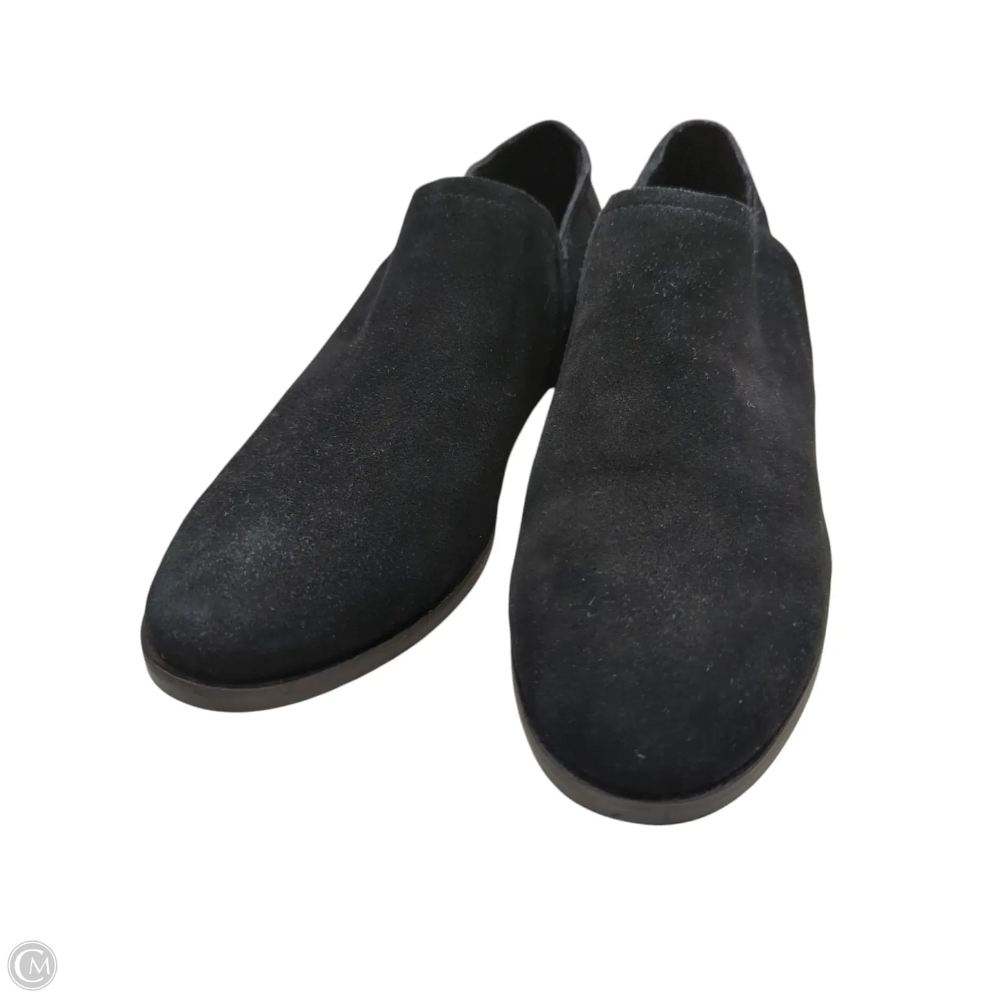 Boots Ankle Flats By Toms In Black, Size: 10
