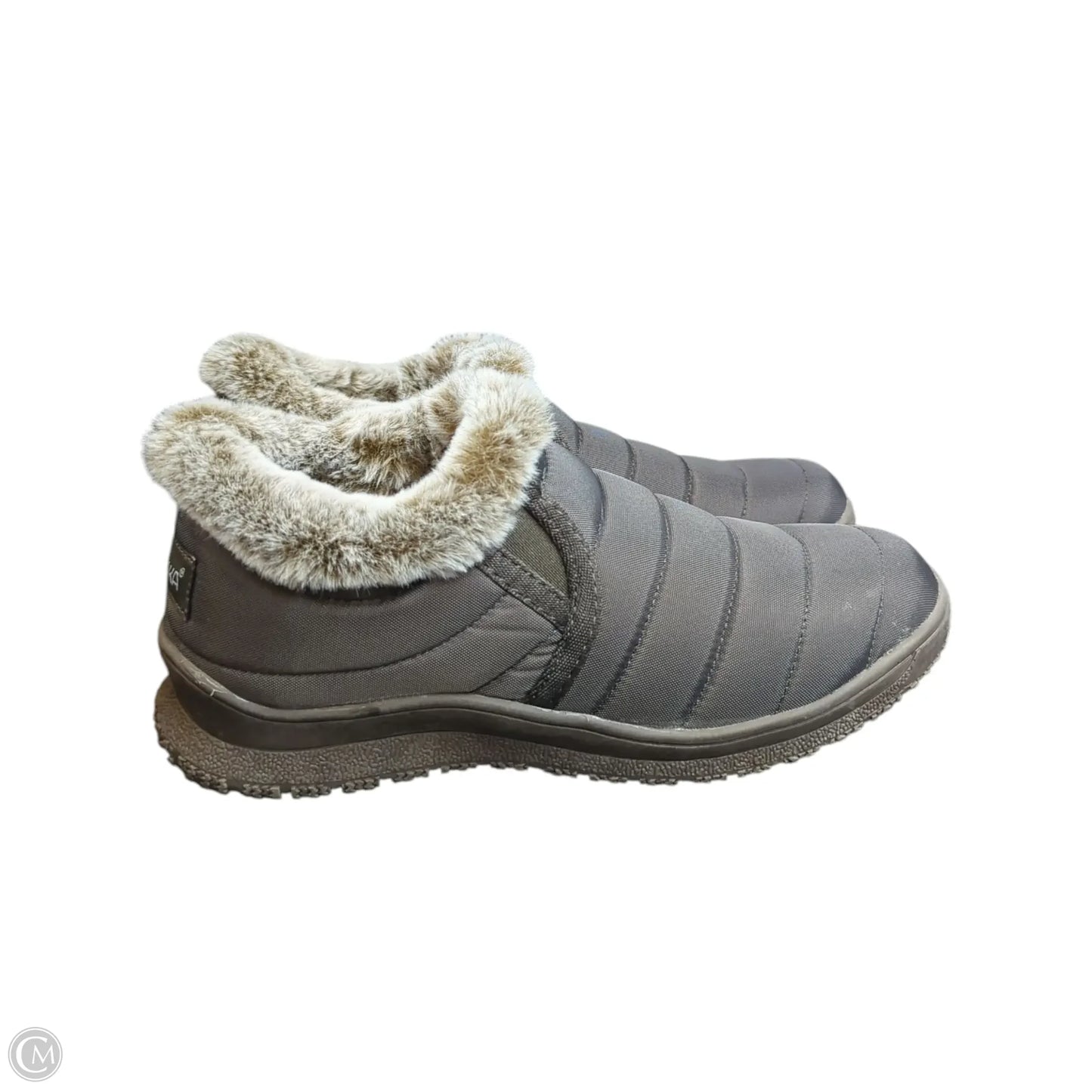 Boots Snow By Minnetonka In Grey, Size: 8