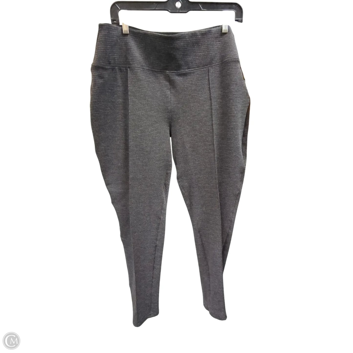 Pants Leggings By Apt 9 In Black & Grey, Size: Xl