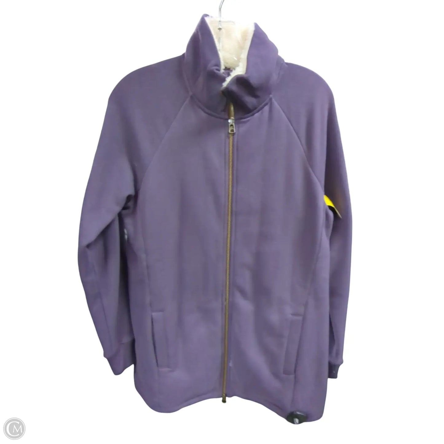 Jacket Fleece By L.l. Bean In Purple, Size: S