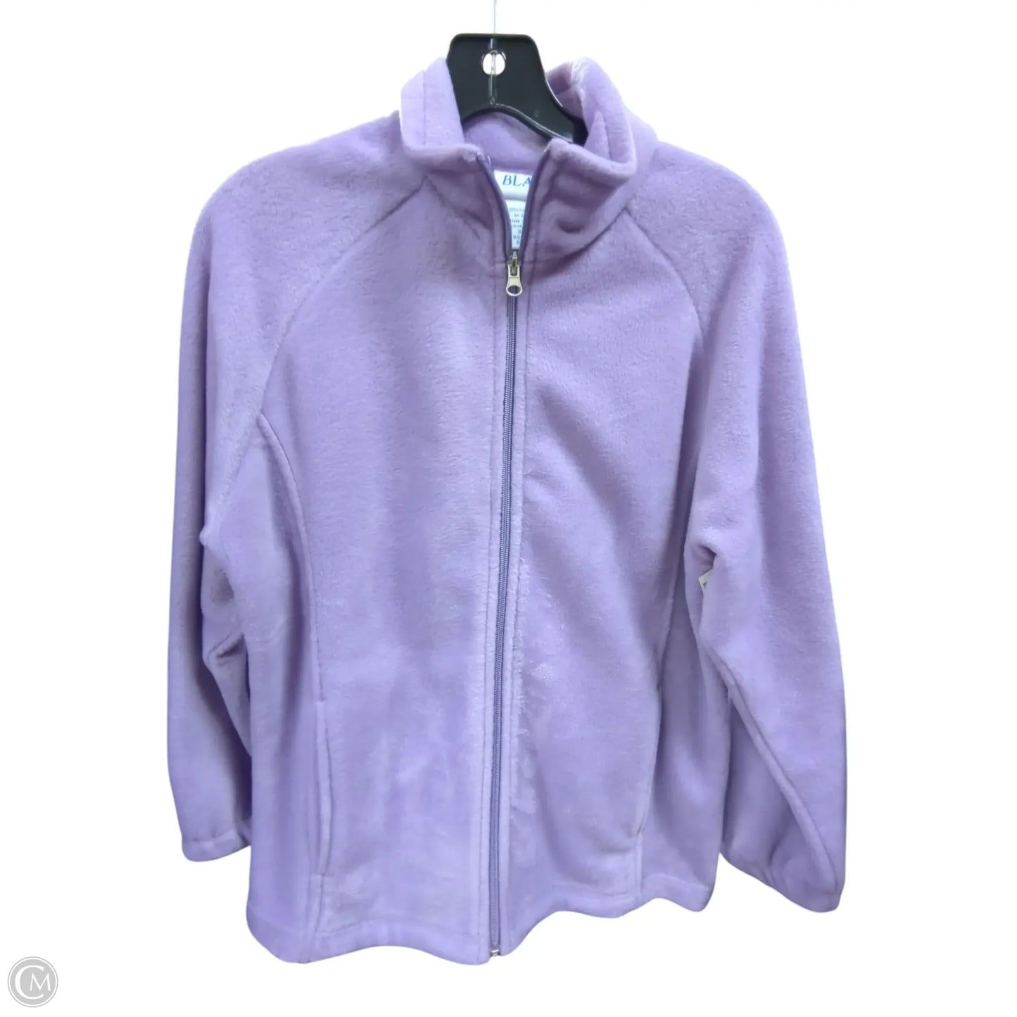 Jacket Fleece By Blair In Purple, Size: S