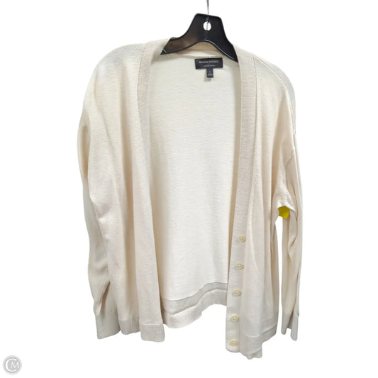 Cardigan By Banana Republic In Ivory, Size: L