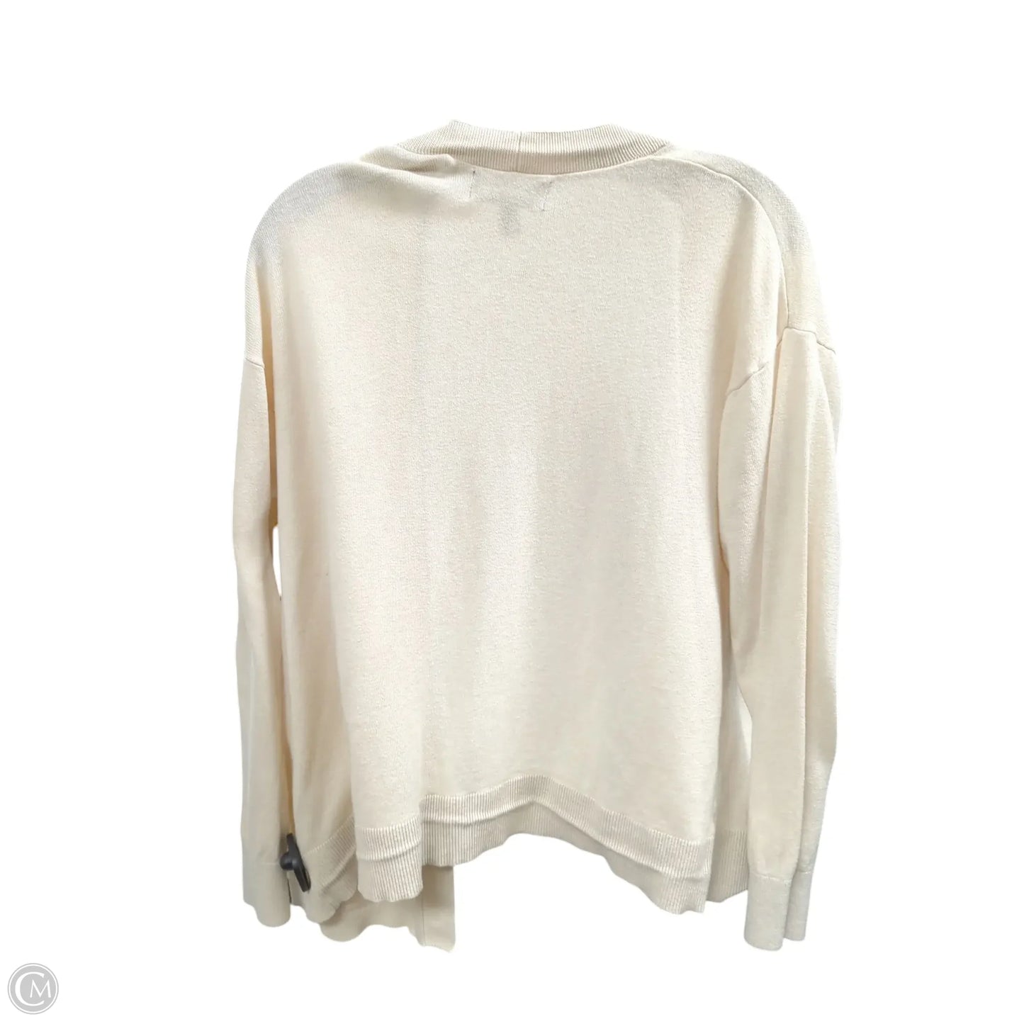Cardigan By Banana Republic In Ivory, Size: L